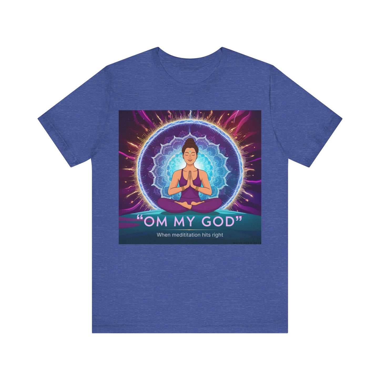 Meditation Bliss Tee 'OM My God'