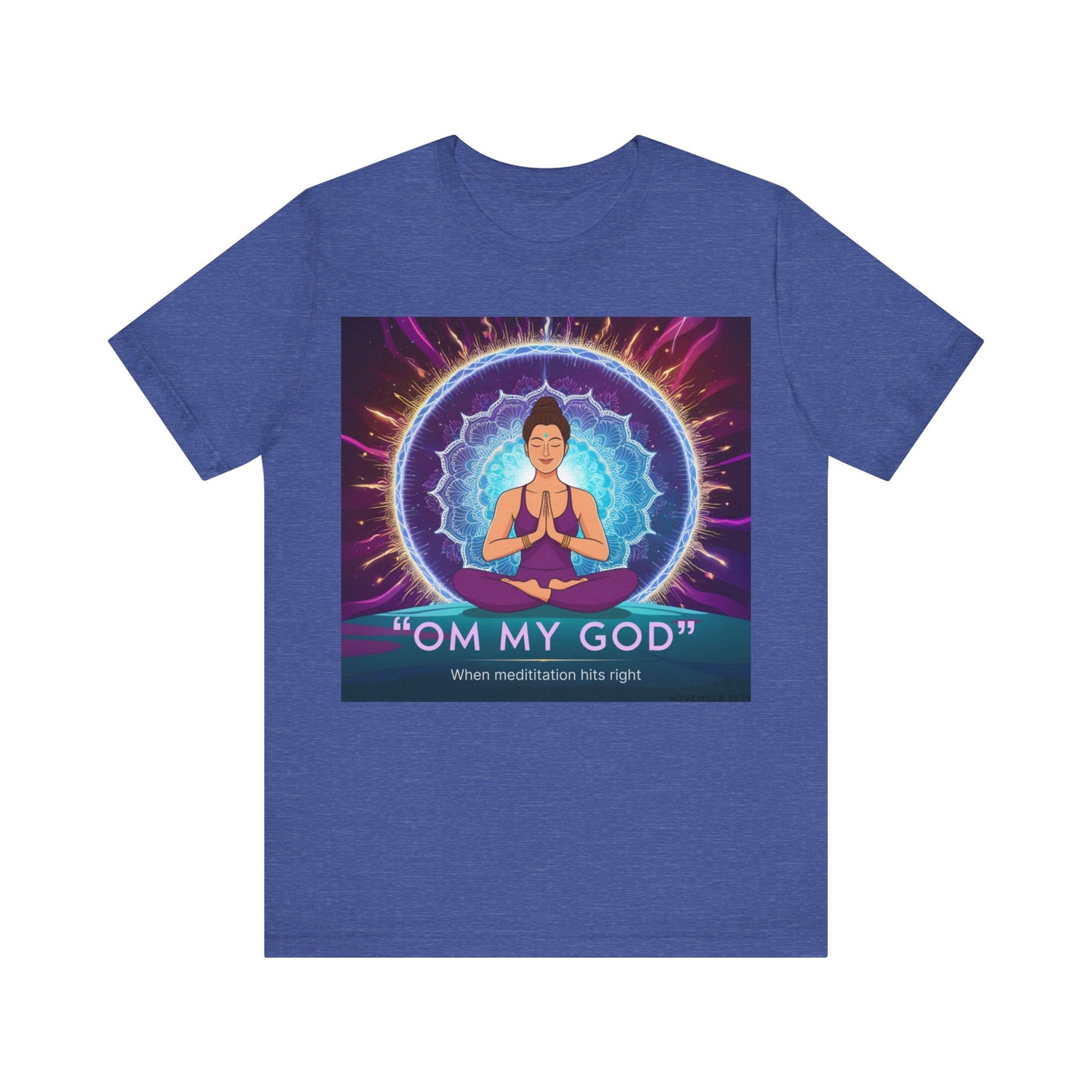 Meditation Bliss Tee 'OM My God'