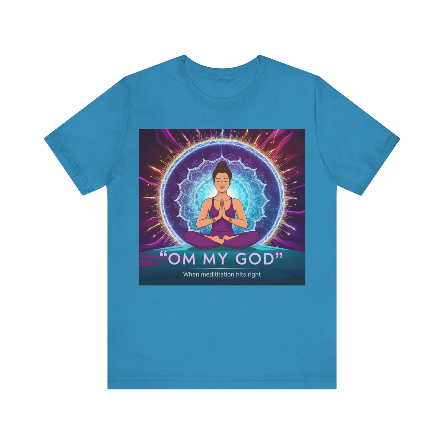 Meditation Bliss Tee 'OM My God'
