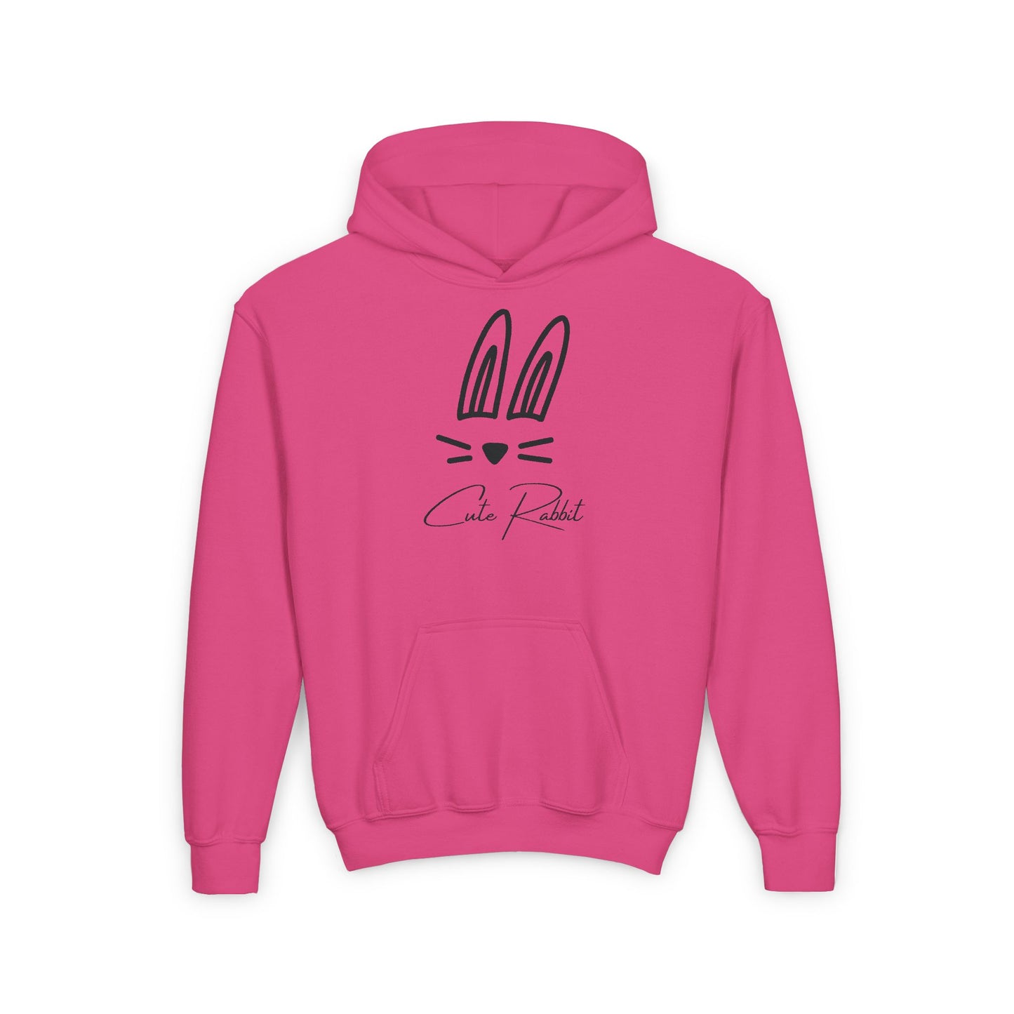 Cute Rabbit Kids Hooded Sweatshirt