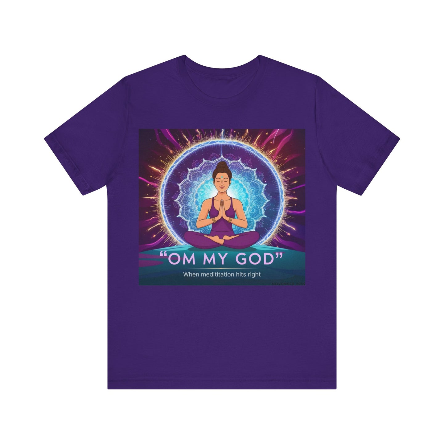 Meditation Bliss Tee 'OM My God'