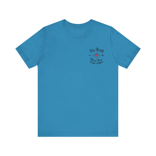 True North , Elegant Compass Tee