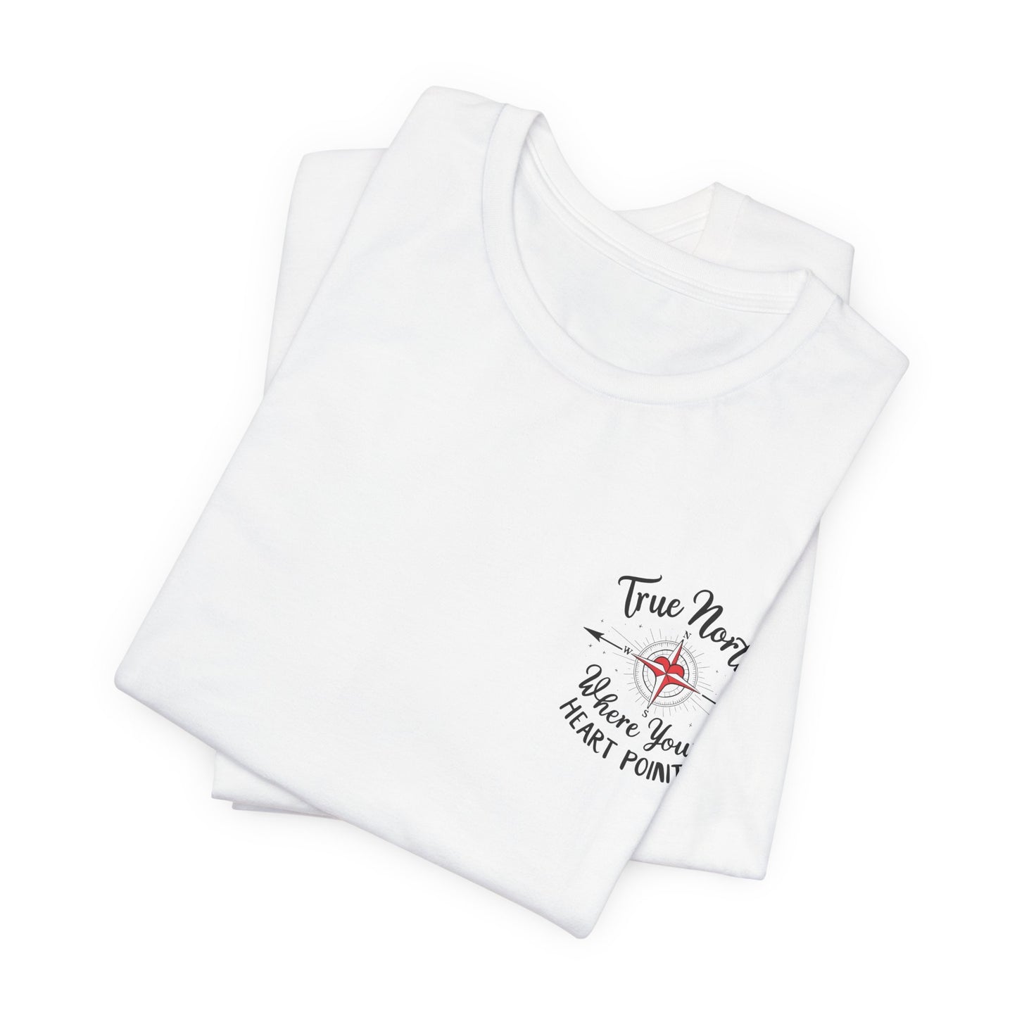 True North , Elegant Compass Tee
