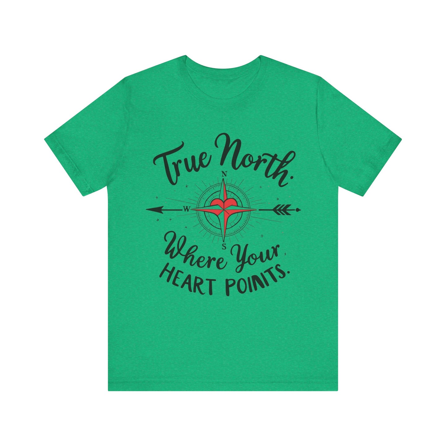 True North , Elegant Compass Tee