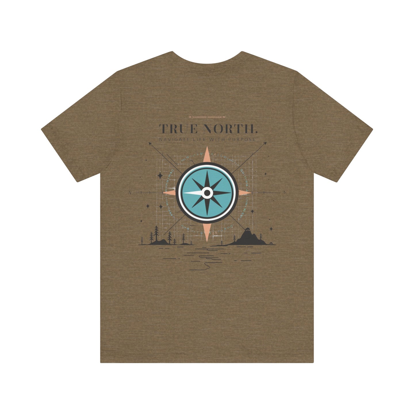 Navigate Life with Purpose Compass Tee