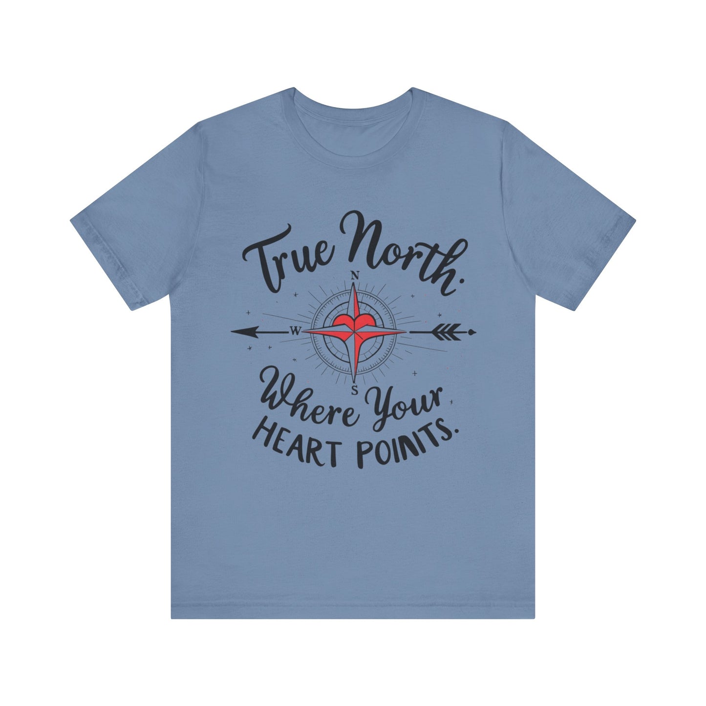 True North , Elegant Compass Tee