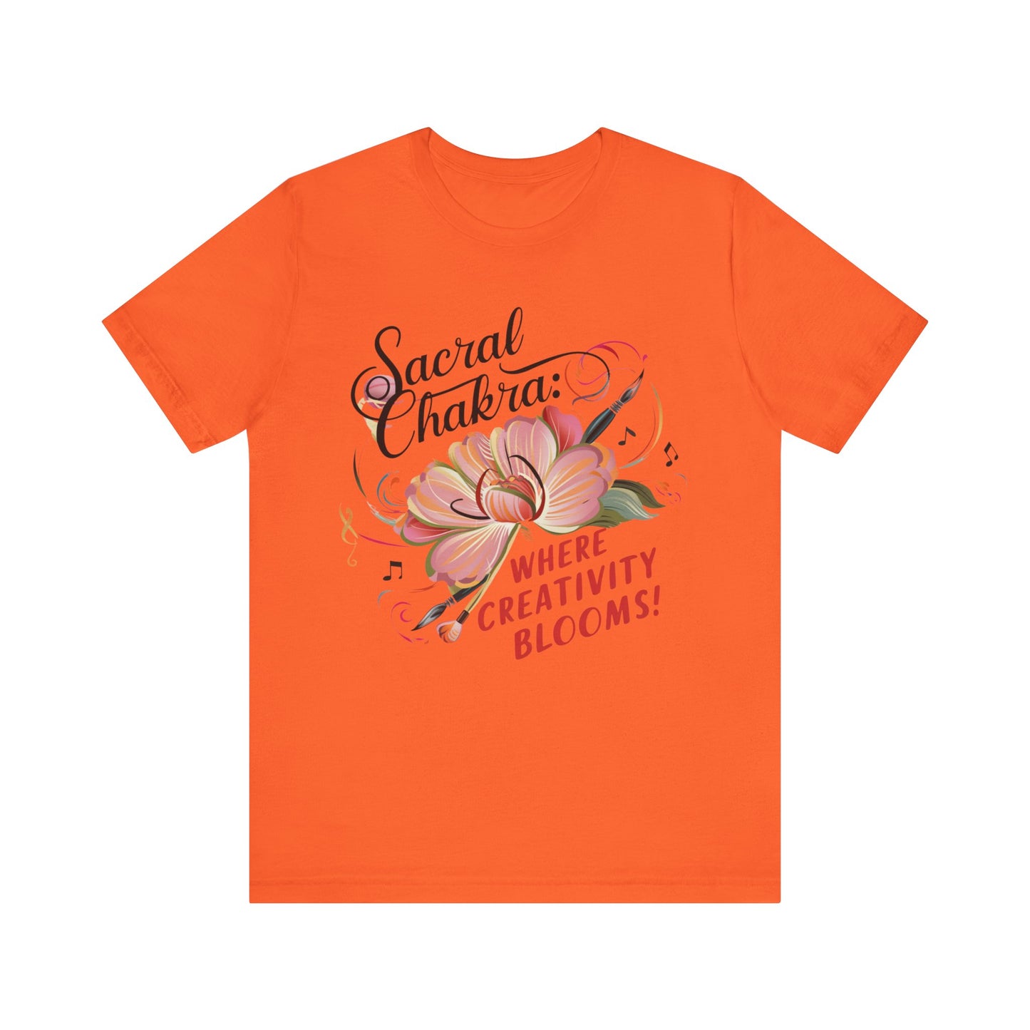 Sacral Chakra Blooming Flower Tee