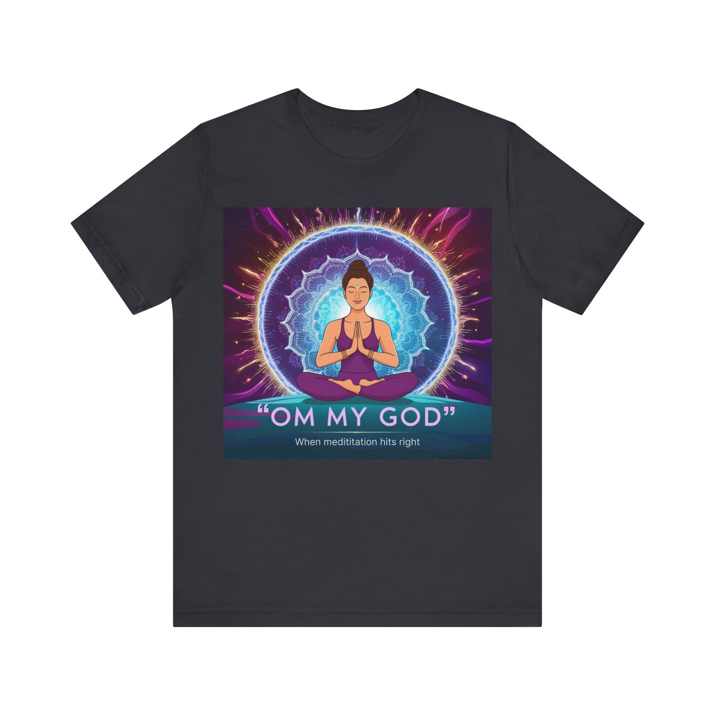 Meditation Bliss Tee 'OM My God'