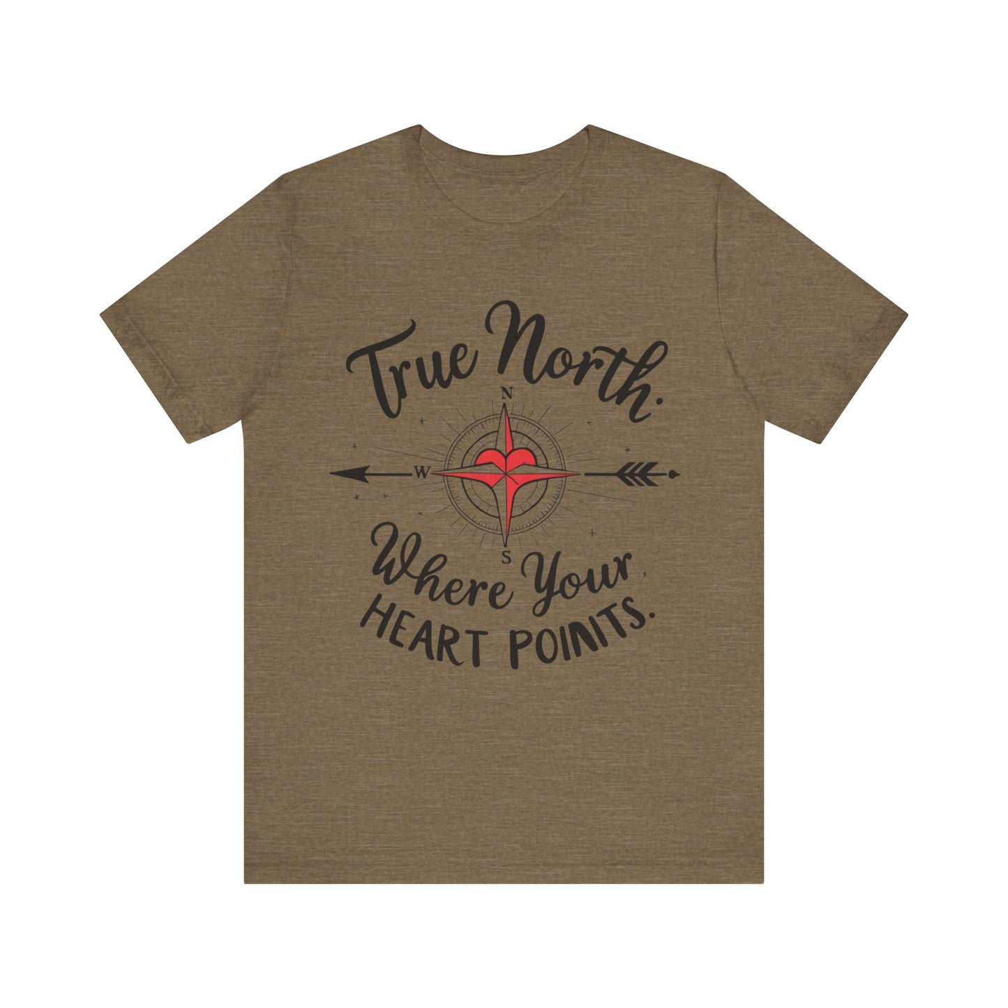 True North , Elegant Compass Tee