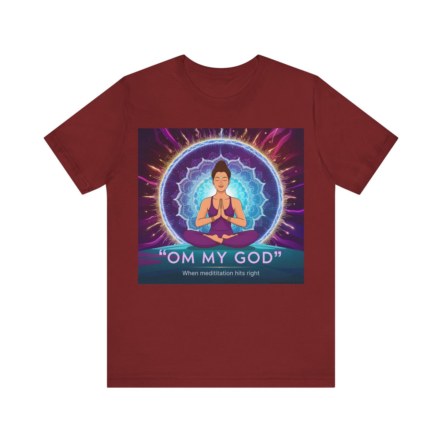Meditation Bliss Tee 'OM My God'