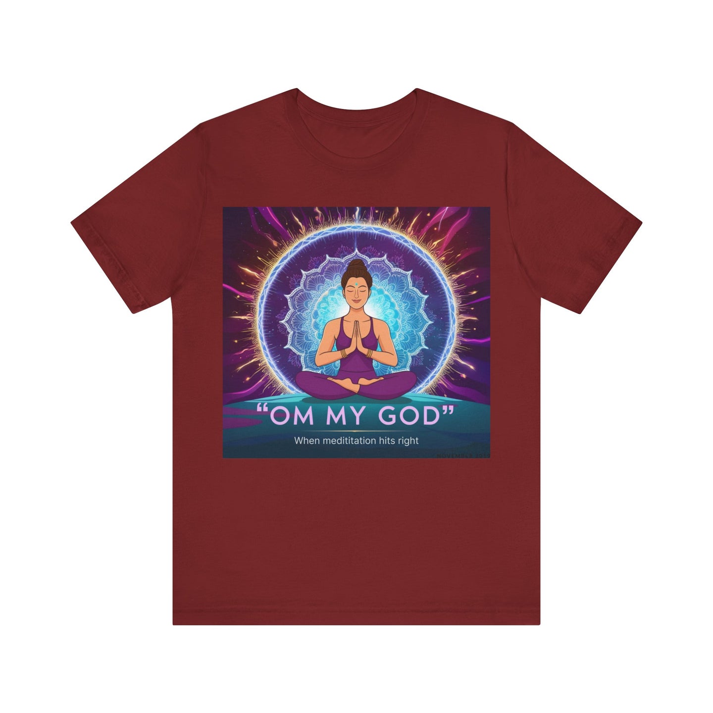 Meditation Bliss Tee 'OM My God'