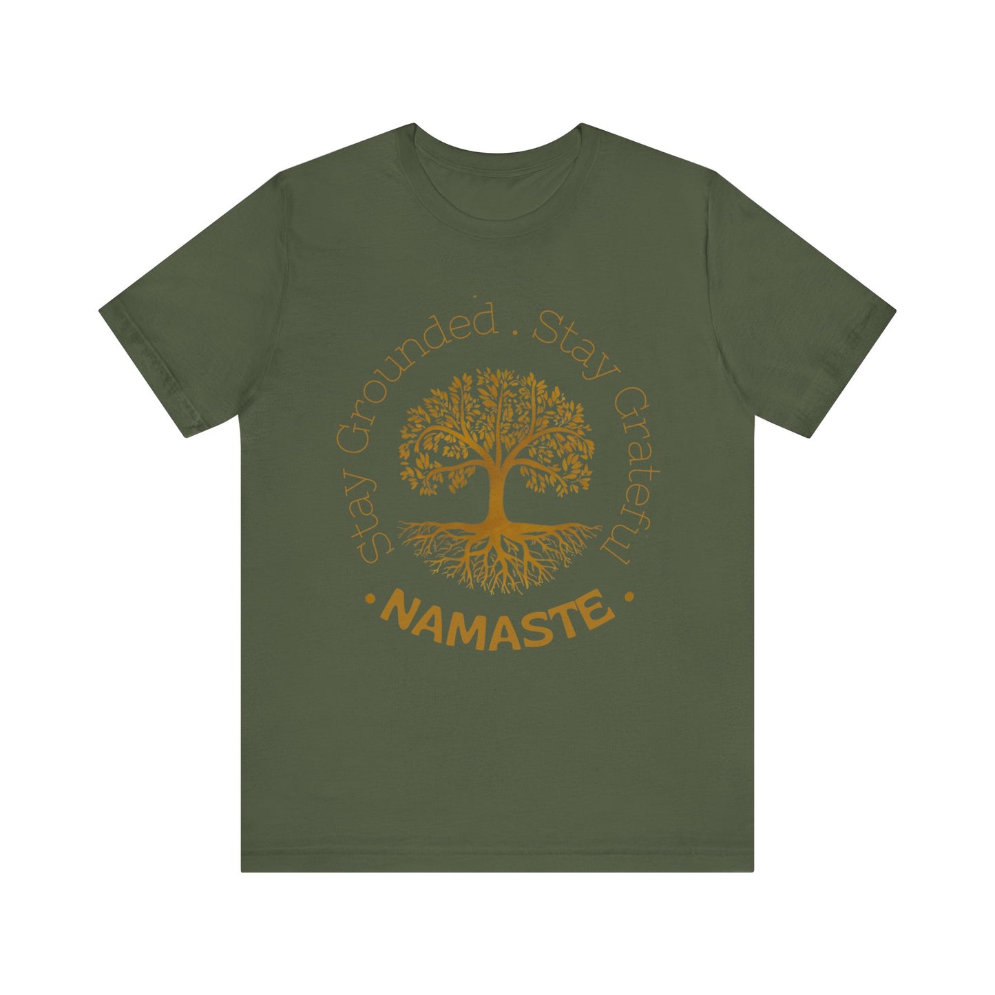 Mindfull Stay Grounded, Stay Grateful Tee