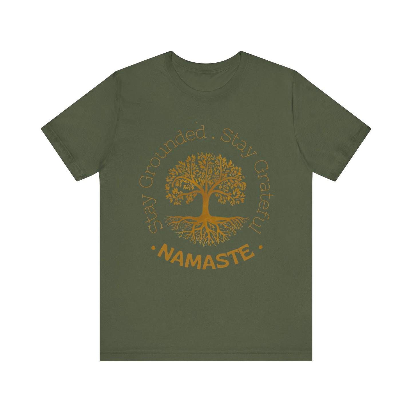 Mindfull Stay Grounded, Stay Grateful Tee