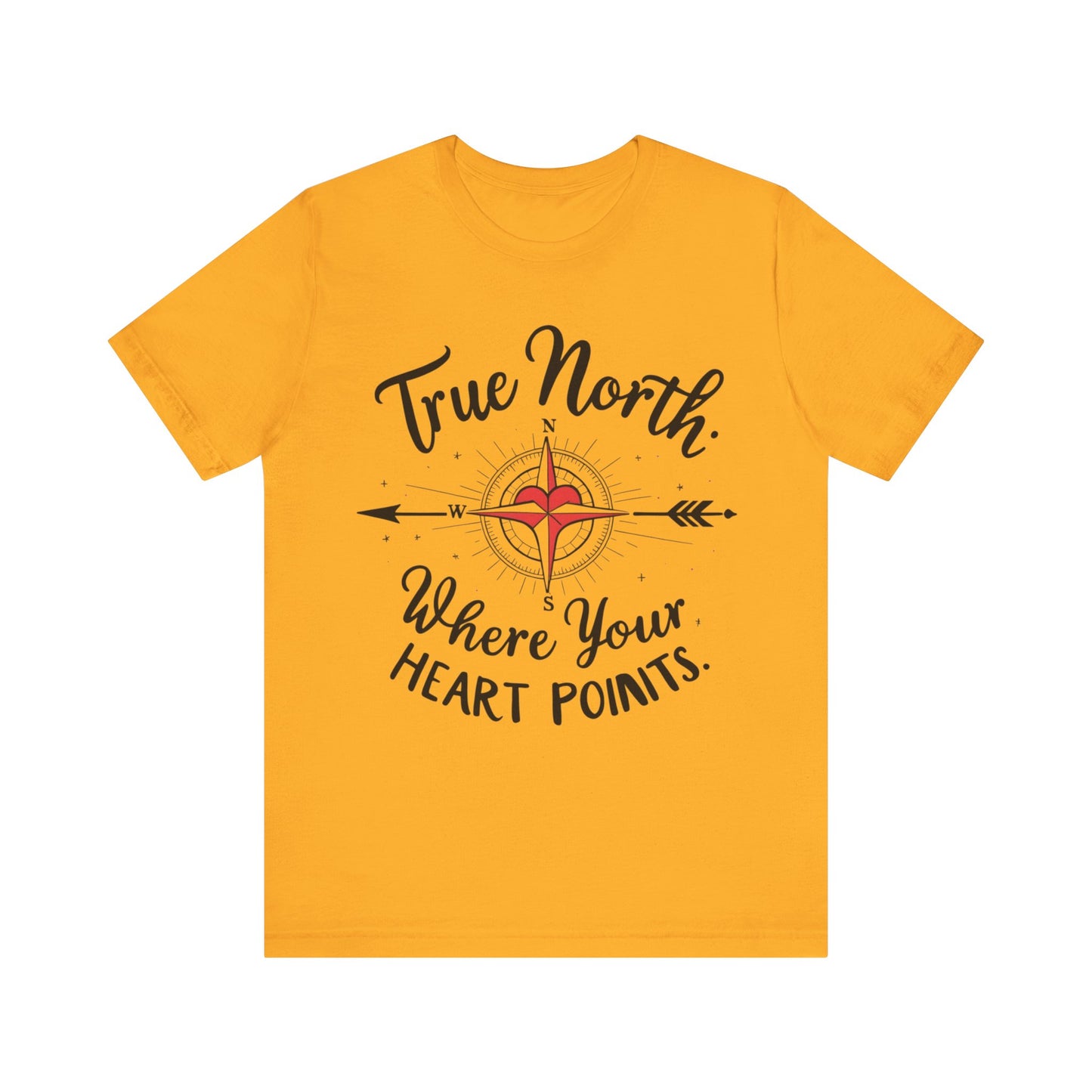 True North , Elegant Compass Tee