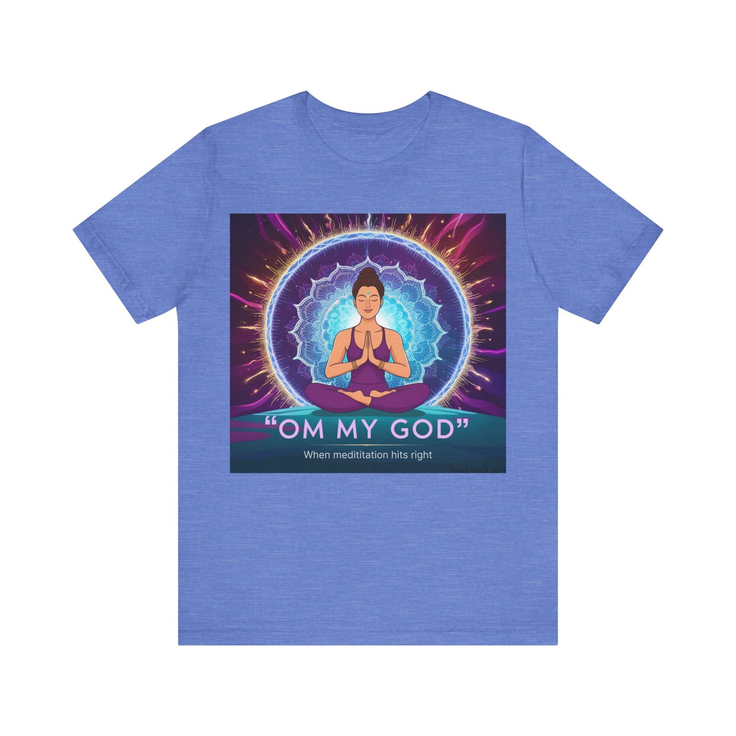 Meditation Bliss Tee 'OM My God'