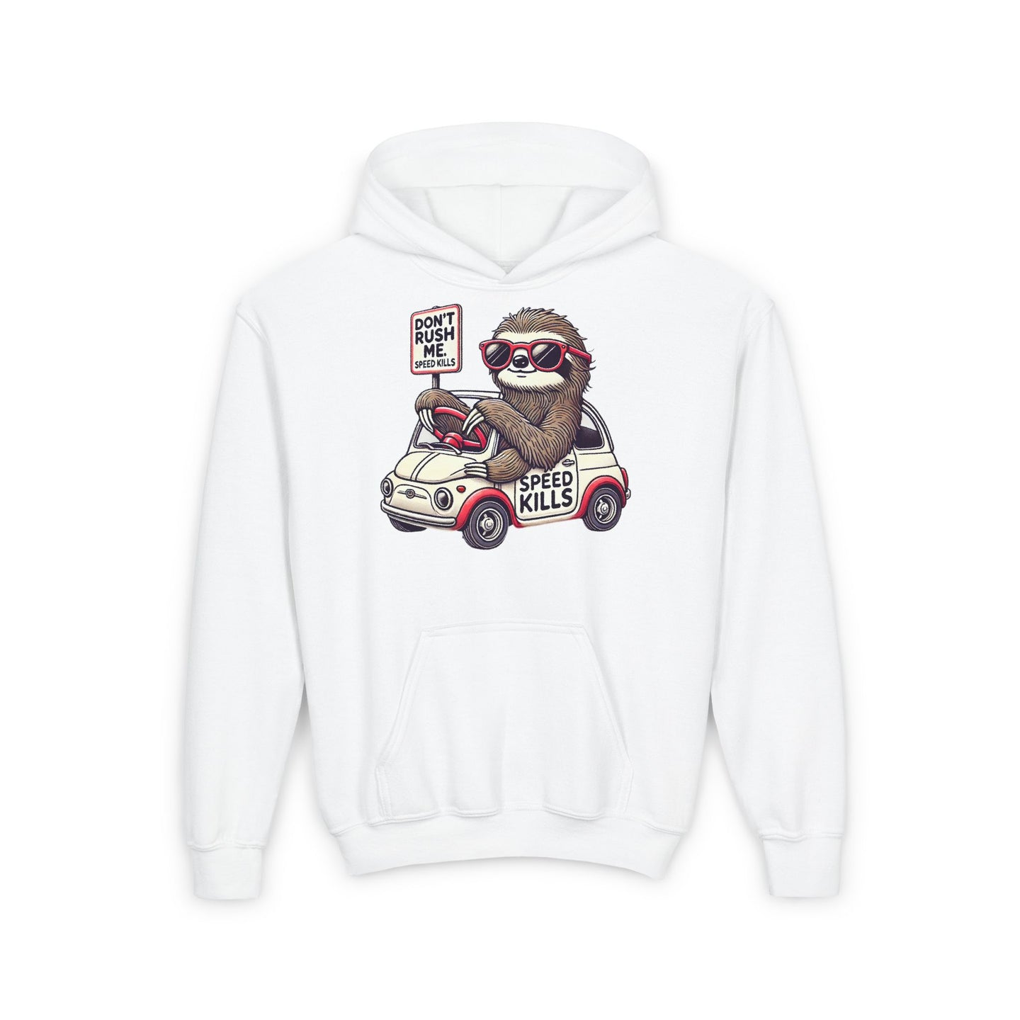 Sloth  kids Hooded Sweatshirt