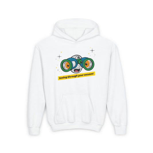 binoculars Kids Hooded Sweatshirt