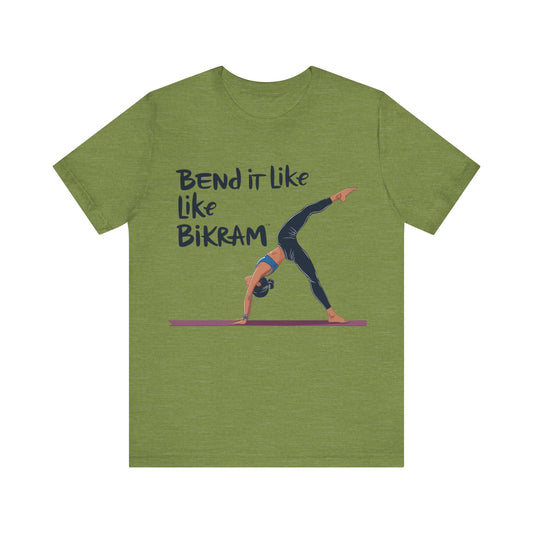 Yoga Tee Bend It Like Bikram