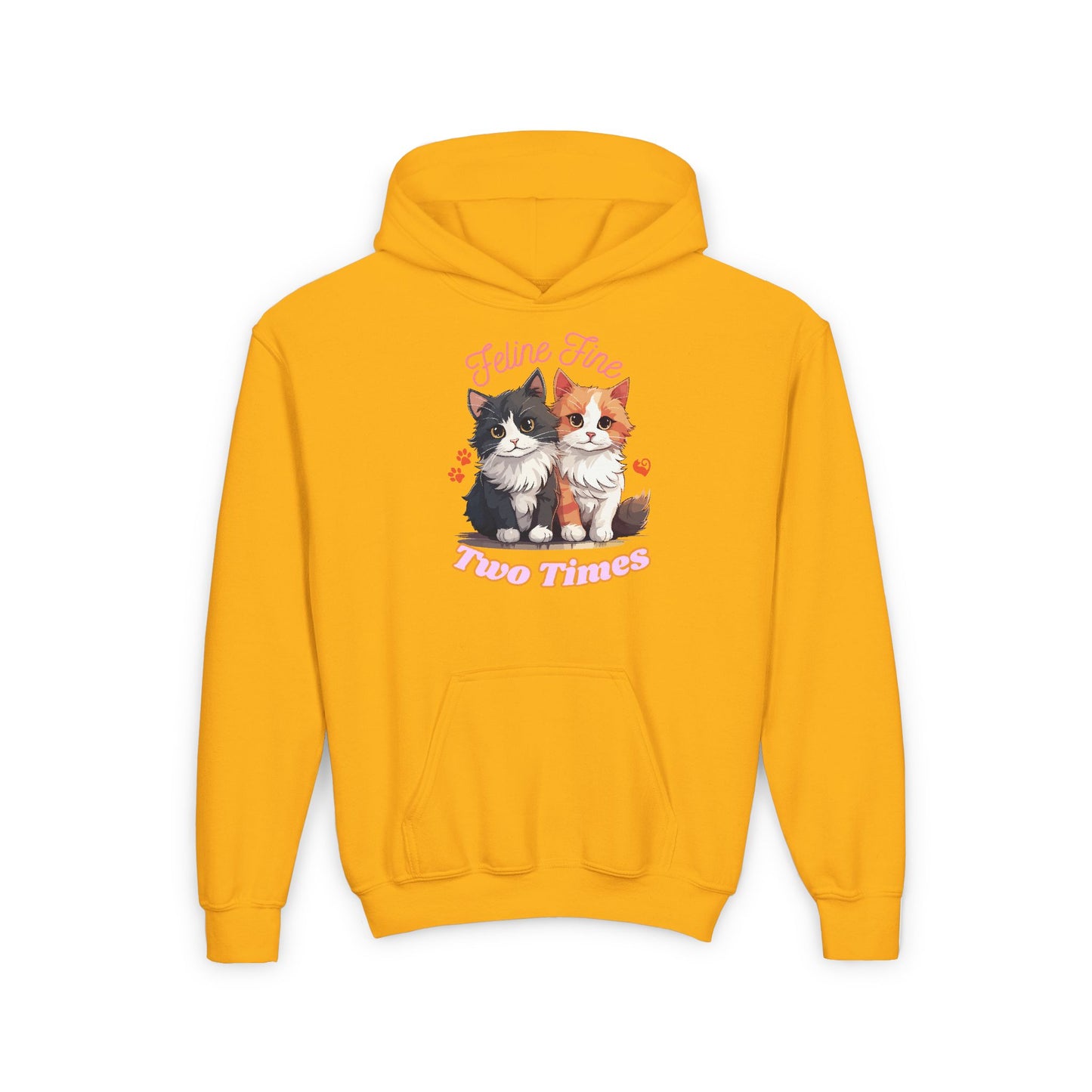 Kittens Kids Hooded Sweatshirt