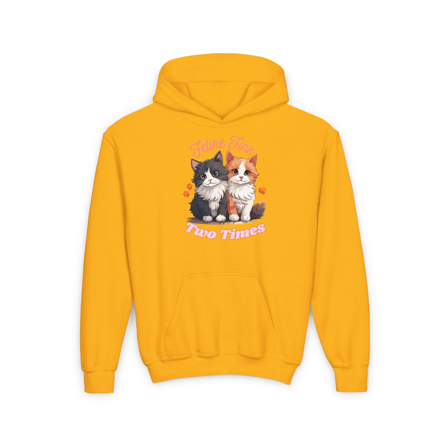 Kittens Kids Hooded Sweatshirt