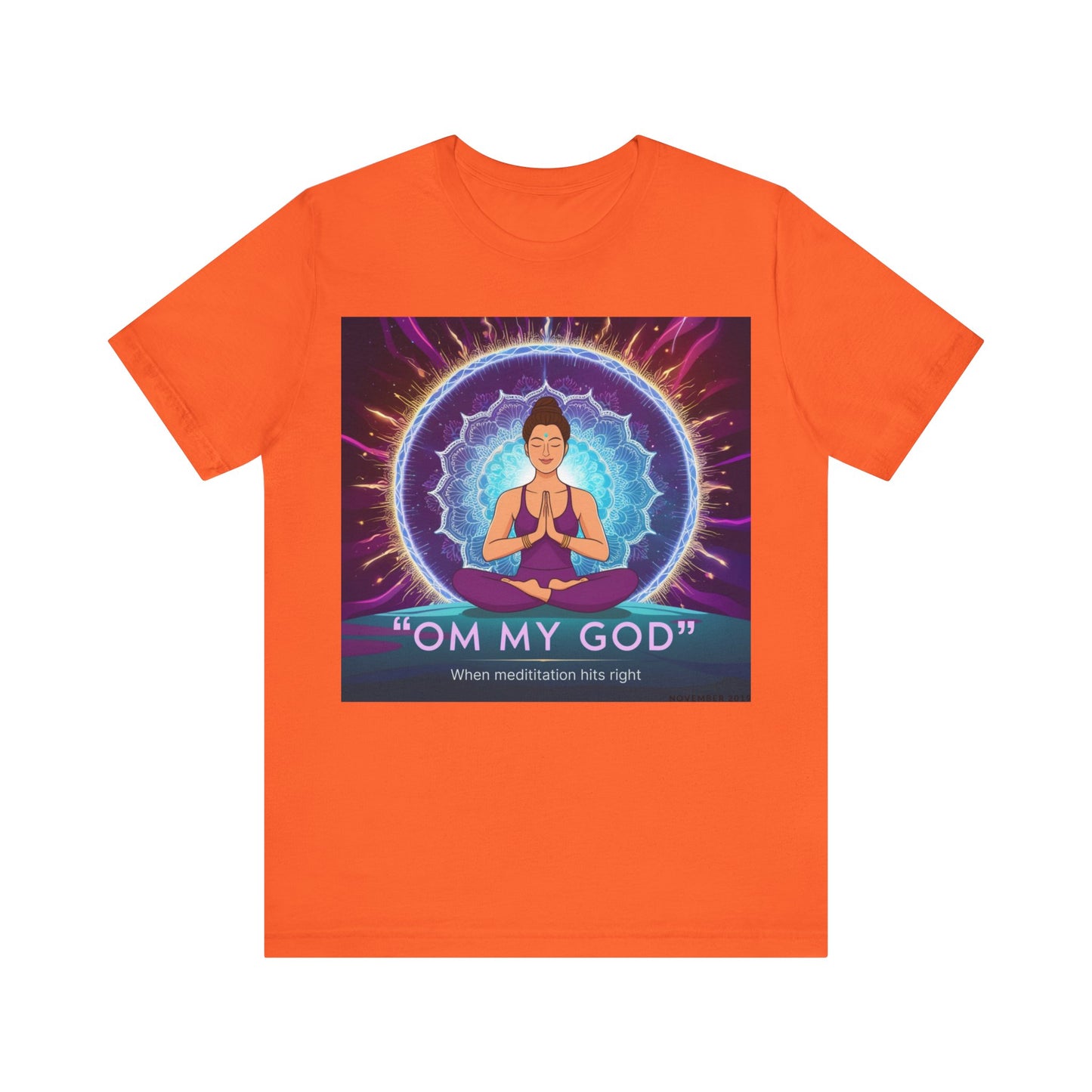 Meditation Bliss Tee 'OM My God'