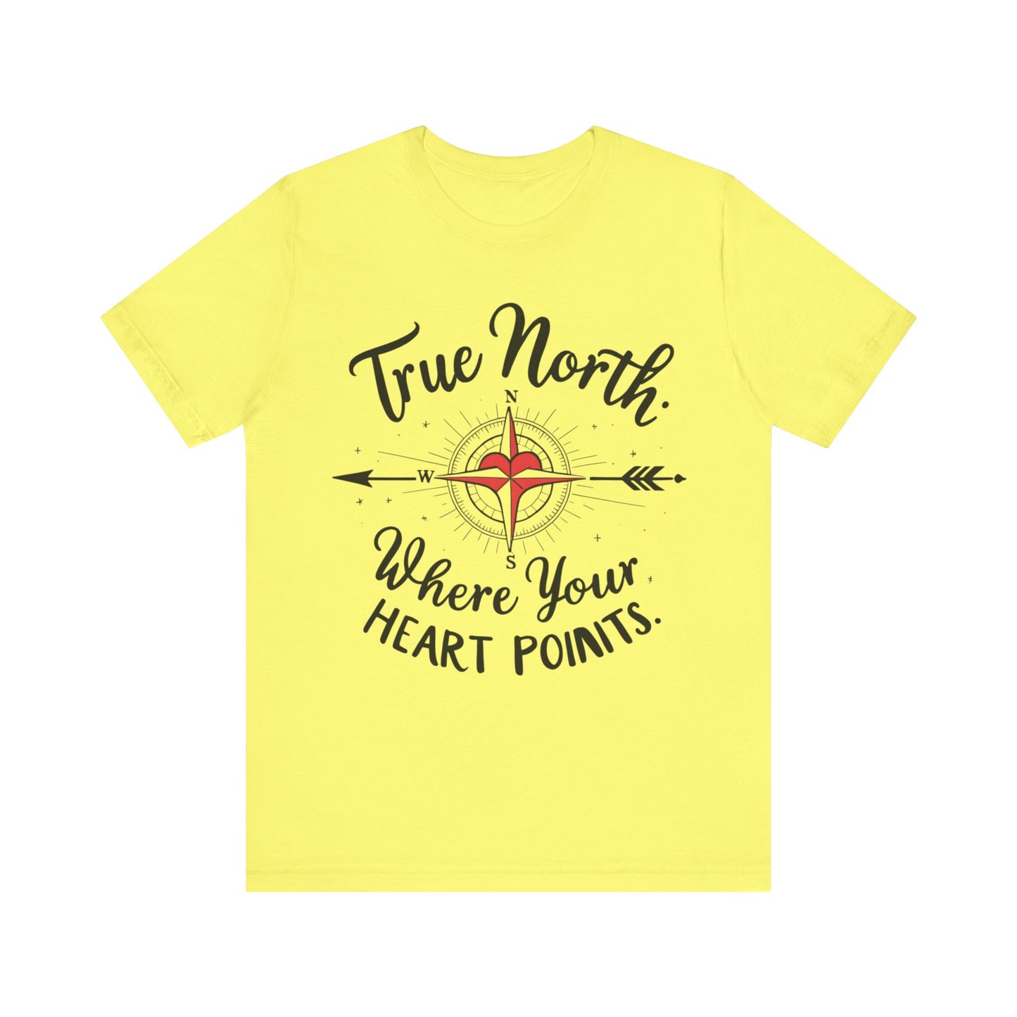 True North , Elegant Compass Tee