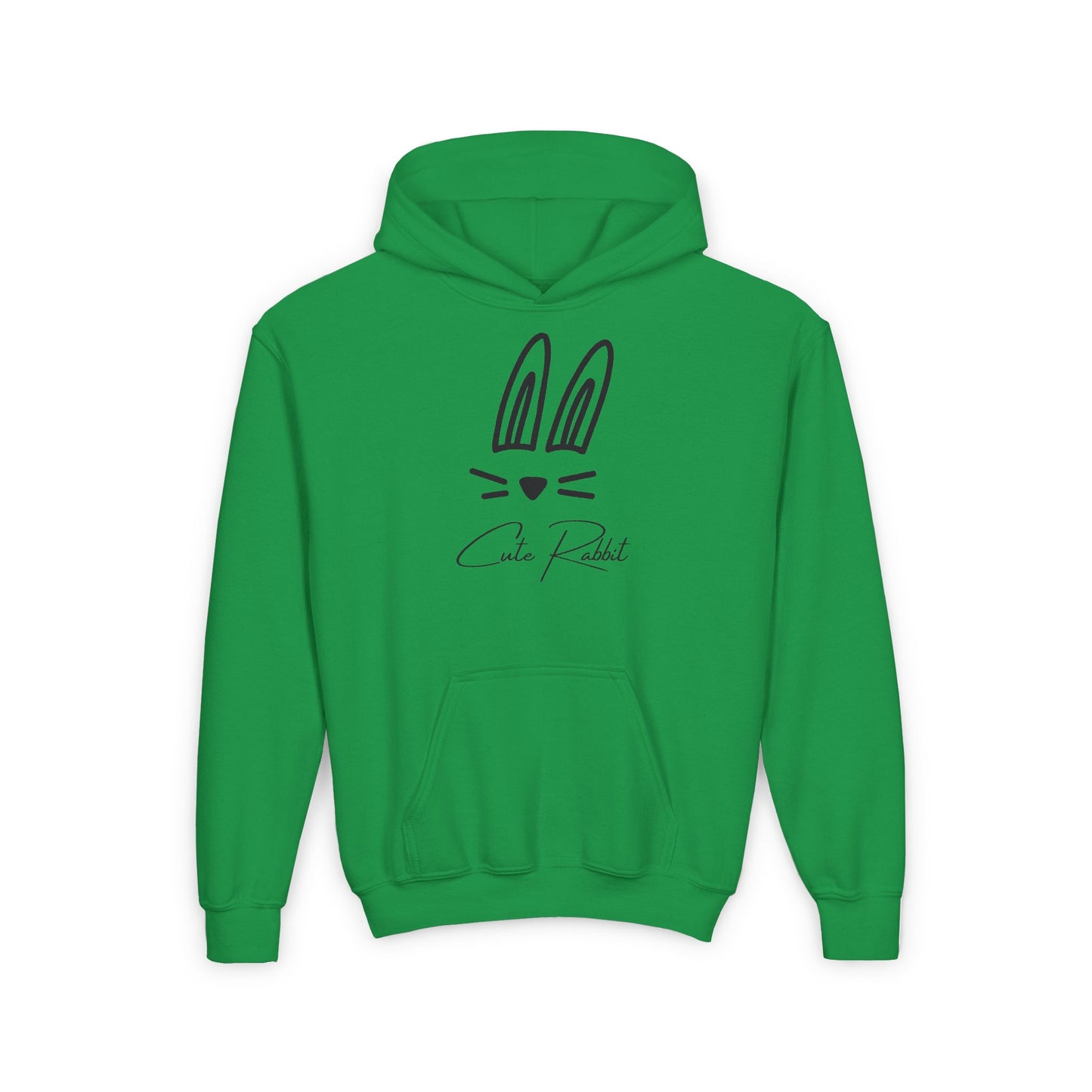 Cute Rabbit Kids Hooded Sweatshirt