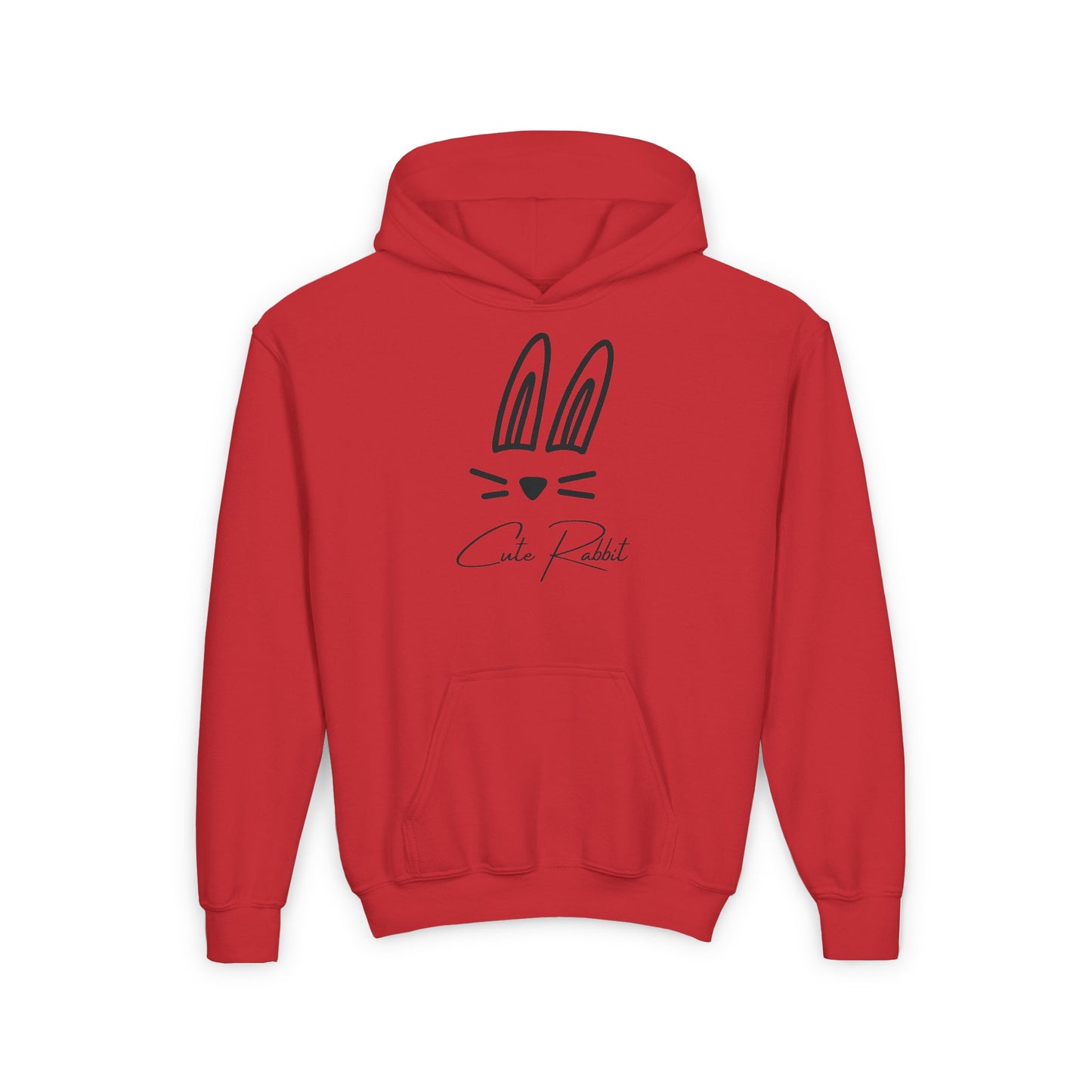 Cute Rabbit Kids Hooded Sweatshirt