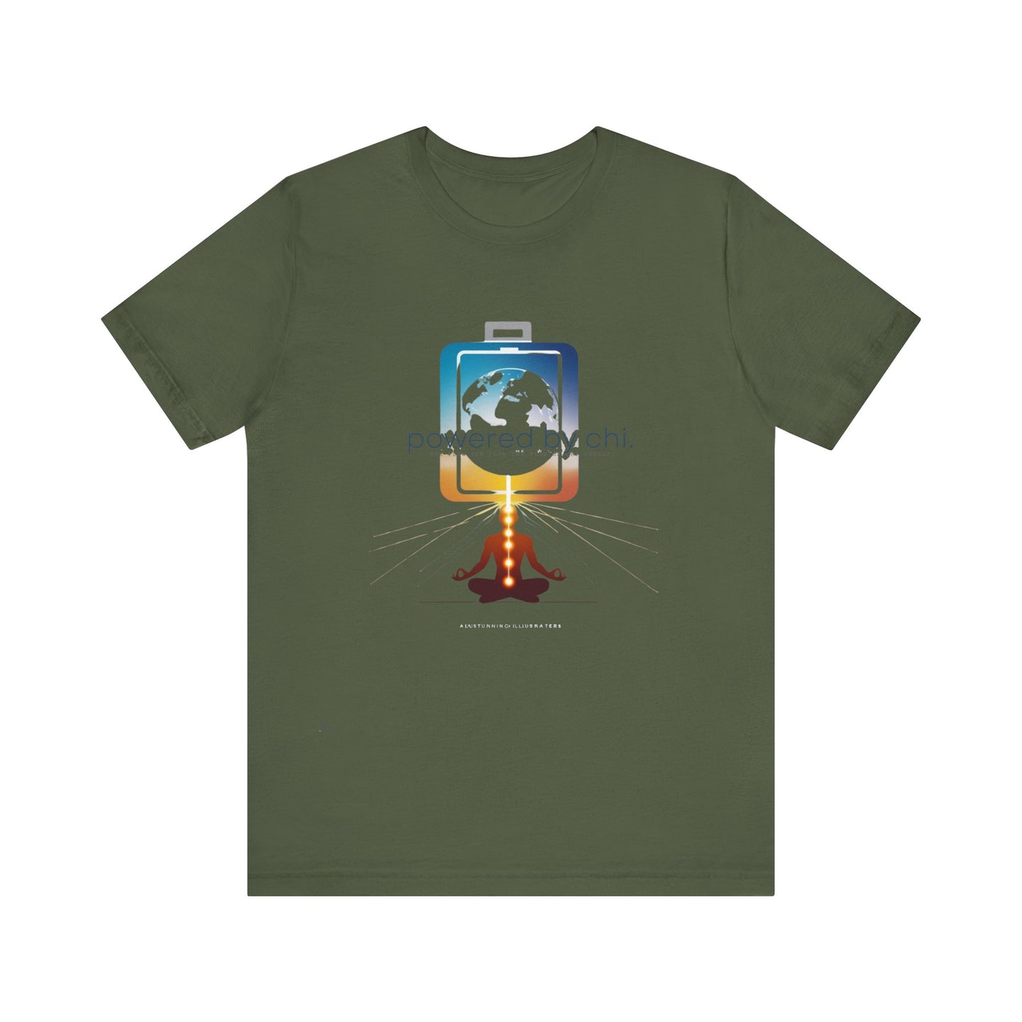 Powered by CHI - Meditative Energy Tee