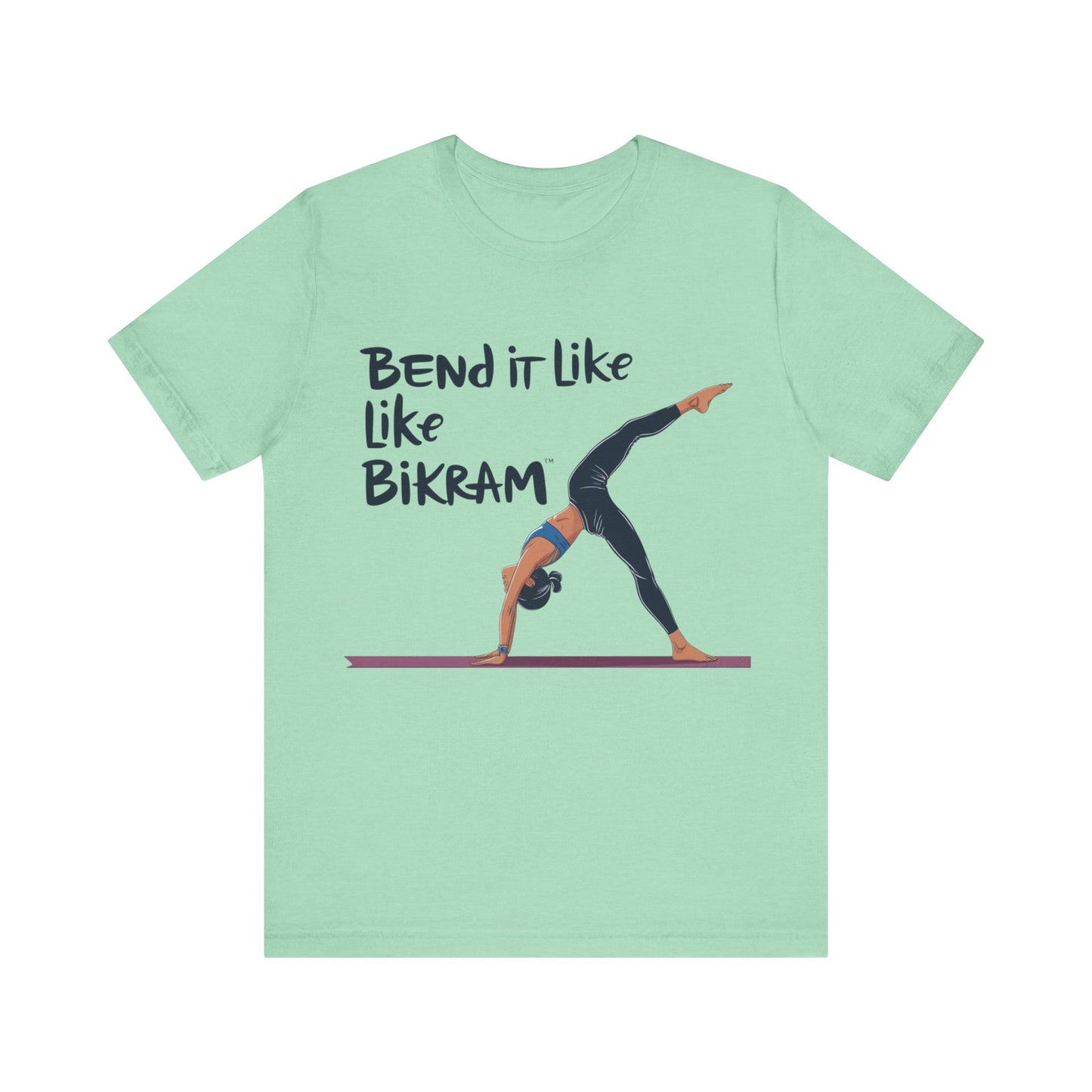 Yoga Tee Bend It Like Bikram