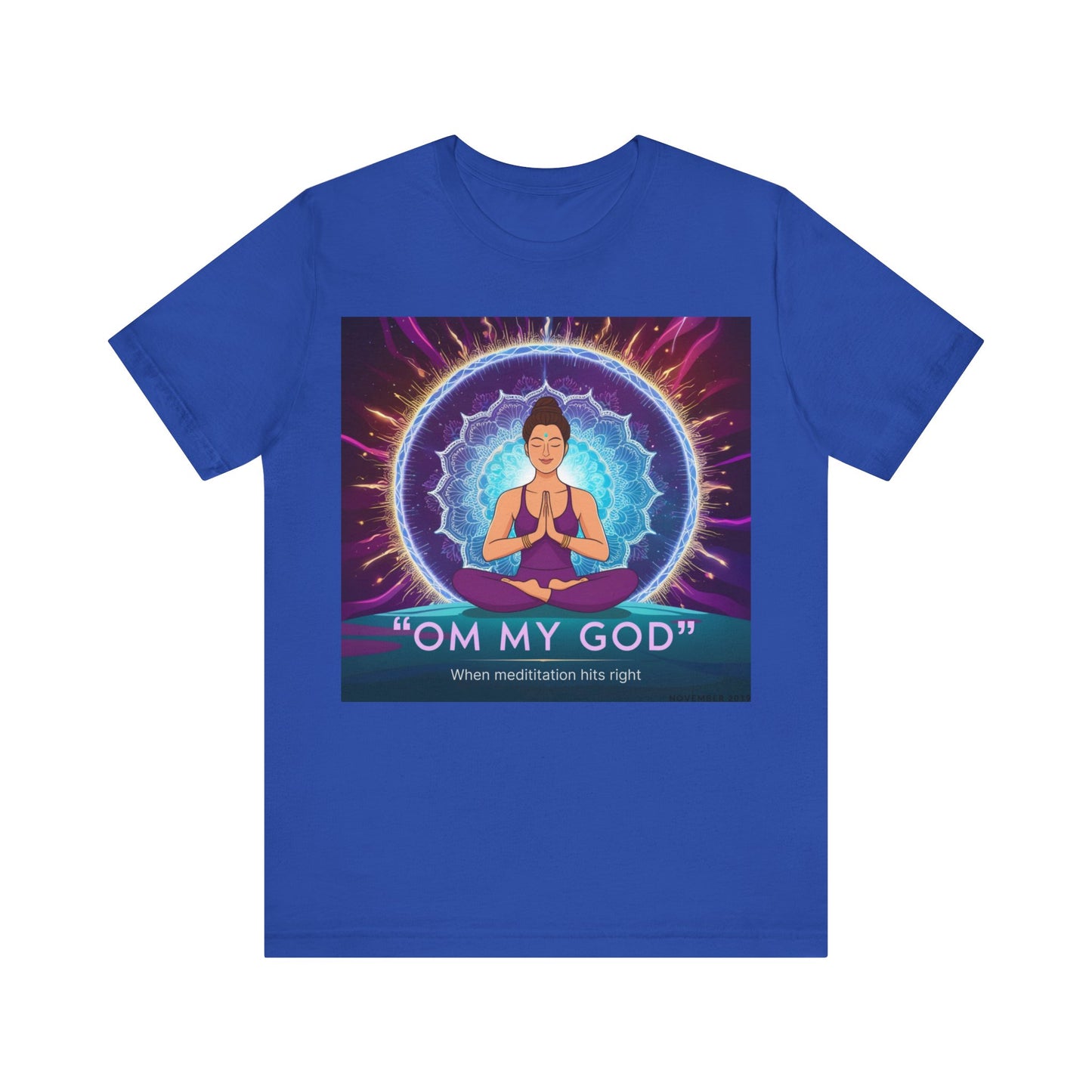 Meditation Bliss Tee 'OM My God'
