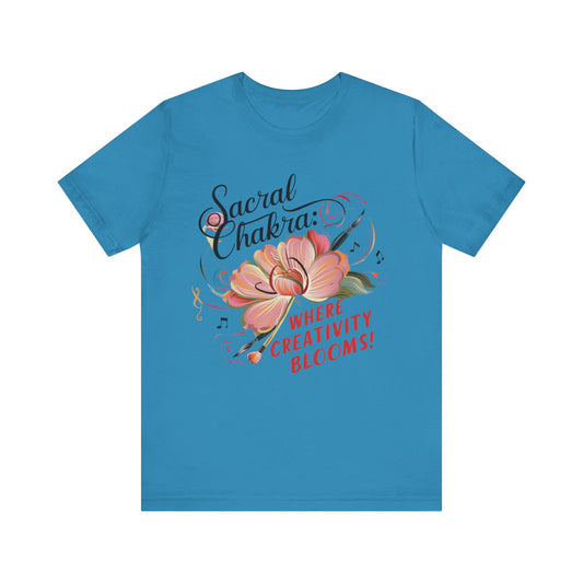 Sacral Chakra Blooming Flower Tee