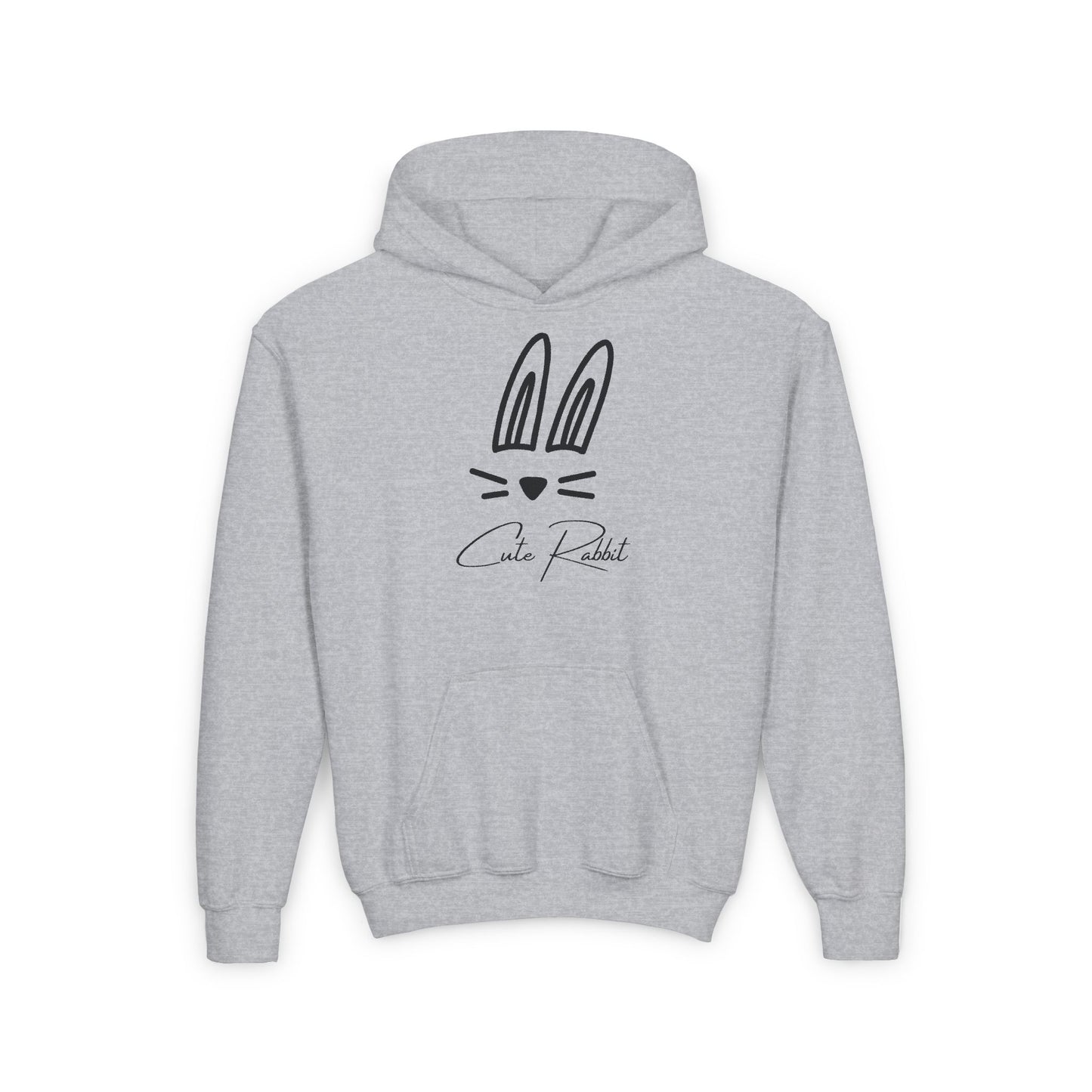 Cute Rabbit Kids Hooded Sweatshirt