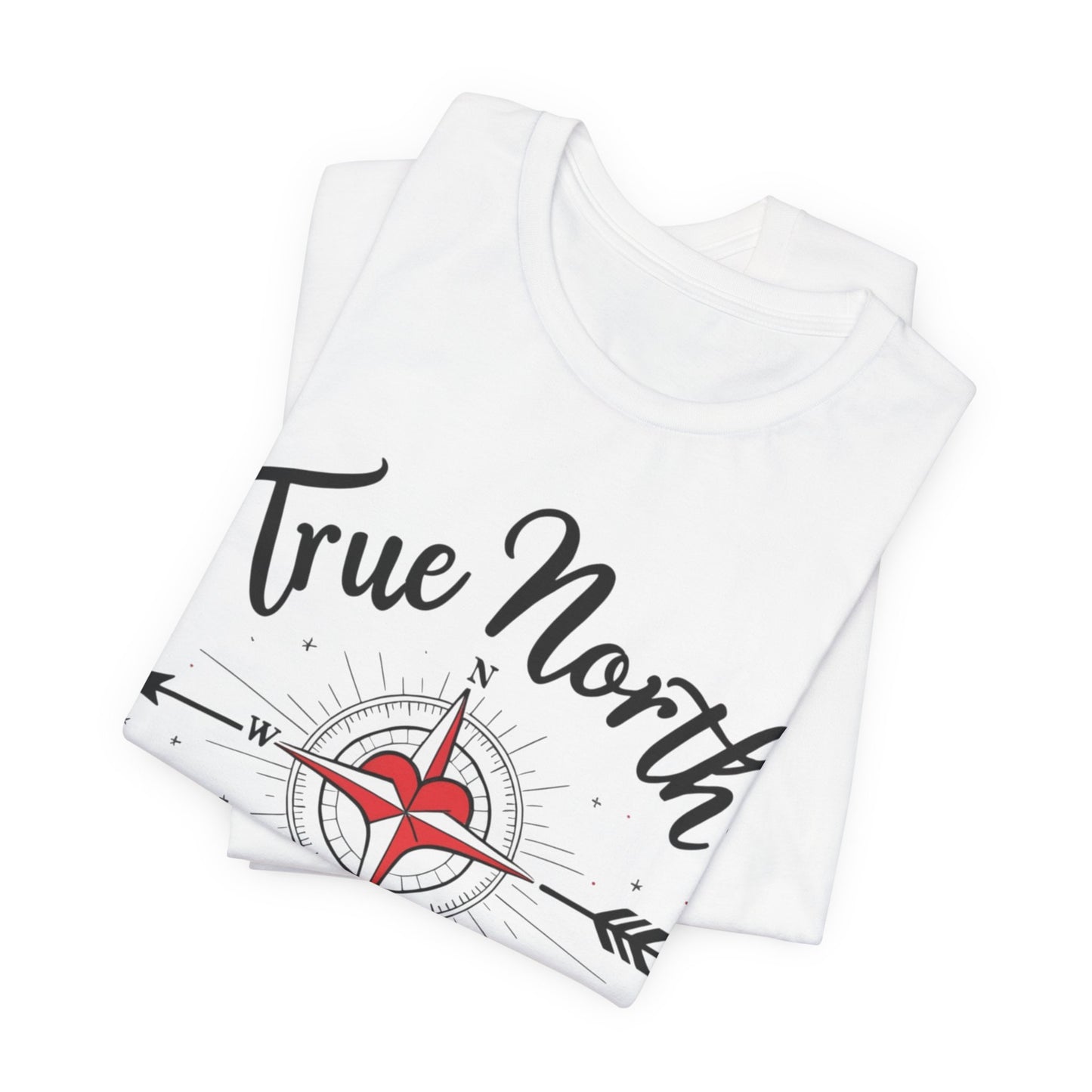 True North , Elegant Compass Tee
