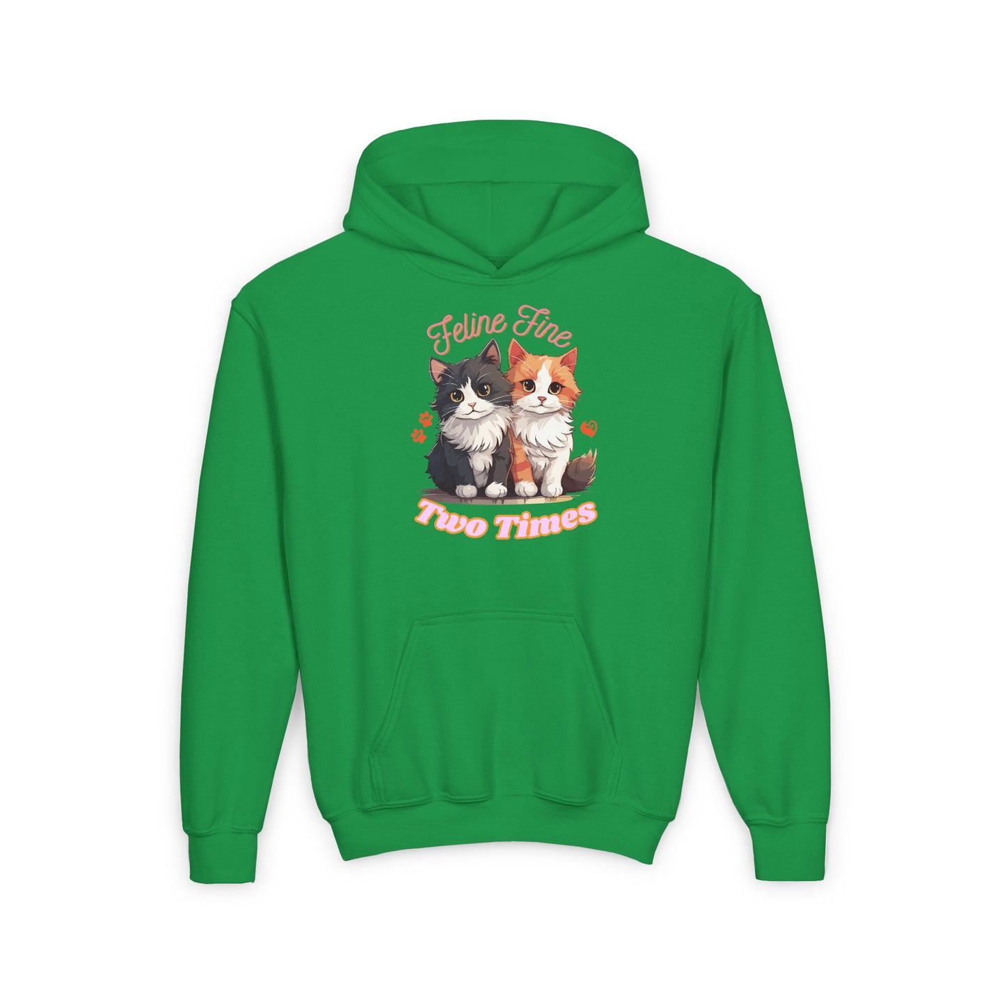 Kittens Kids Hooded Sweatshirt