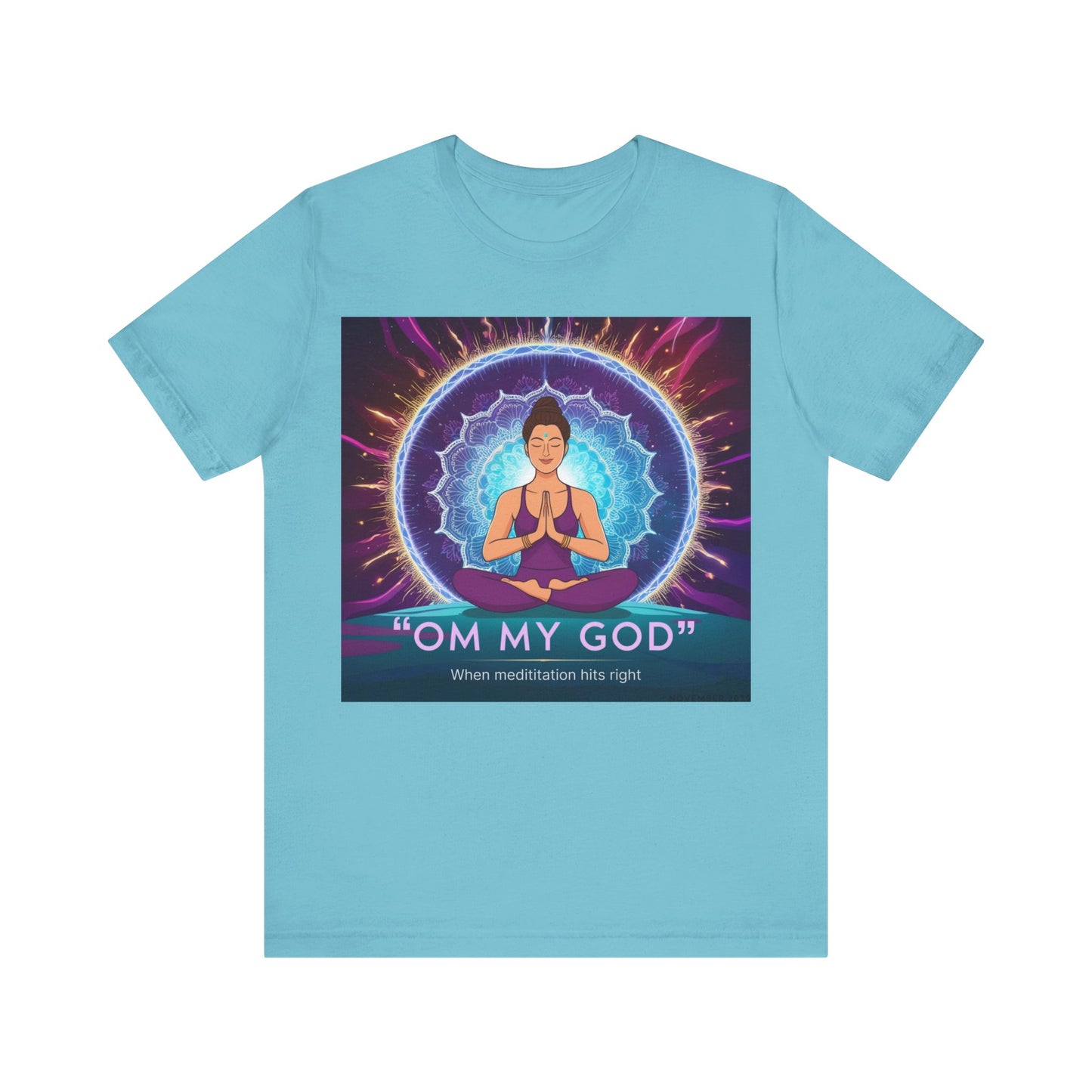 Meditation Bliss Tee 'OM My God'