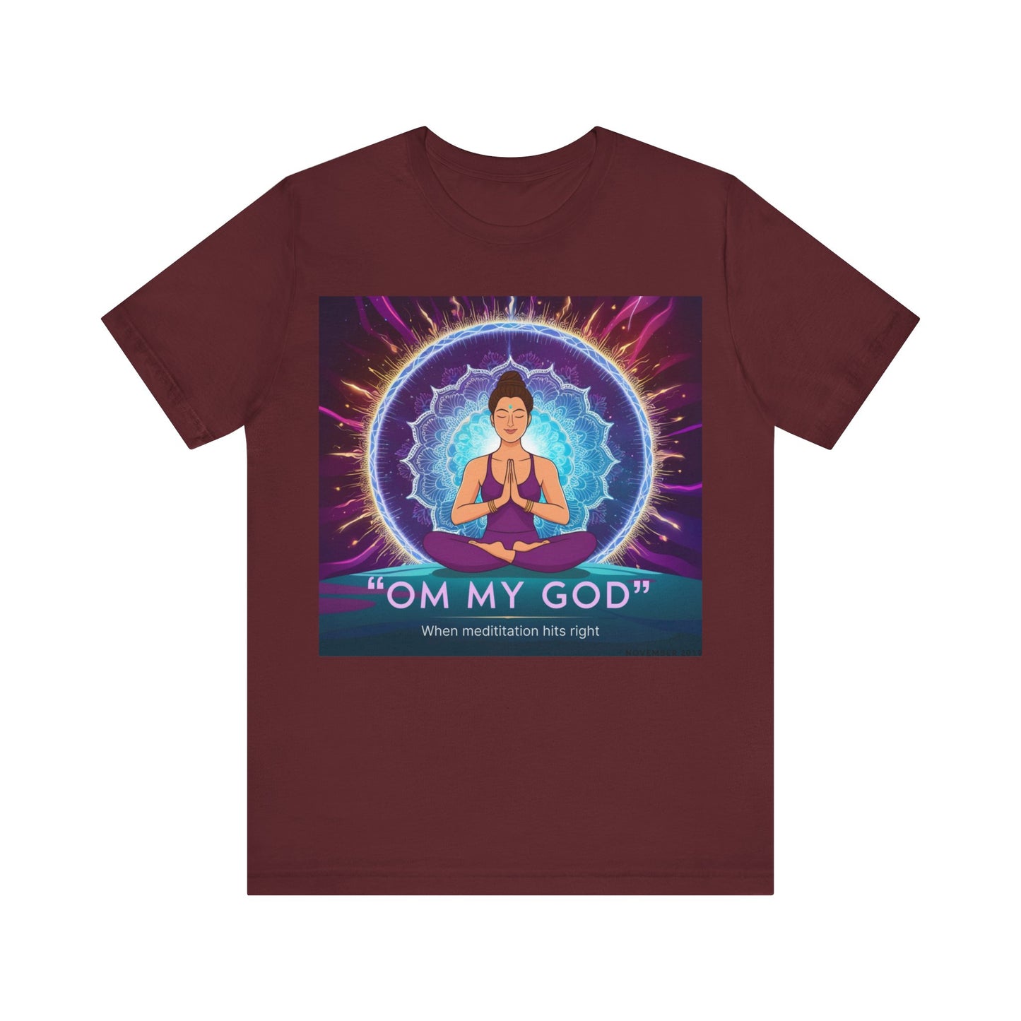 Meditation Bliss Tee 'OM My God'
