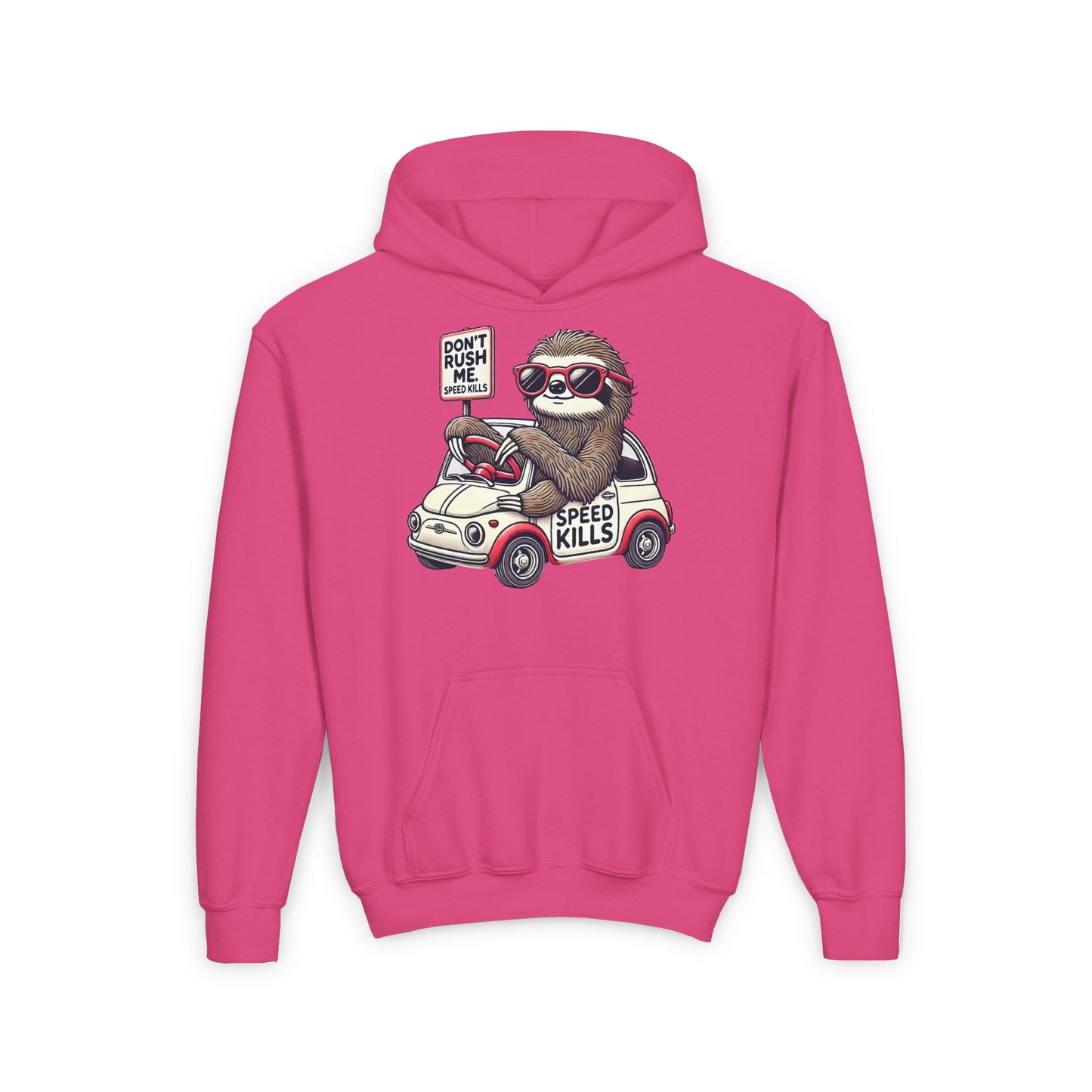 Sloth  kids Hooded Sweatshirt