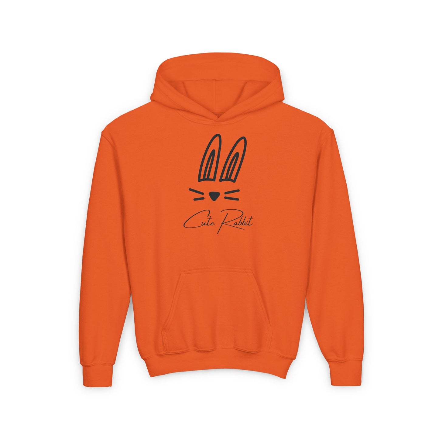 Cute Rabbit Kids Hooded Sweatshirt