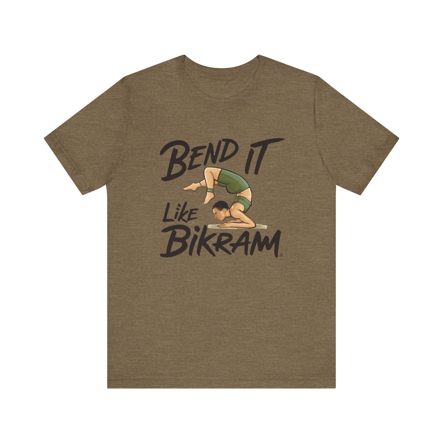 Yoga Tee Bend It Like Bikram