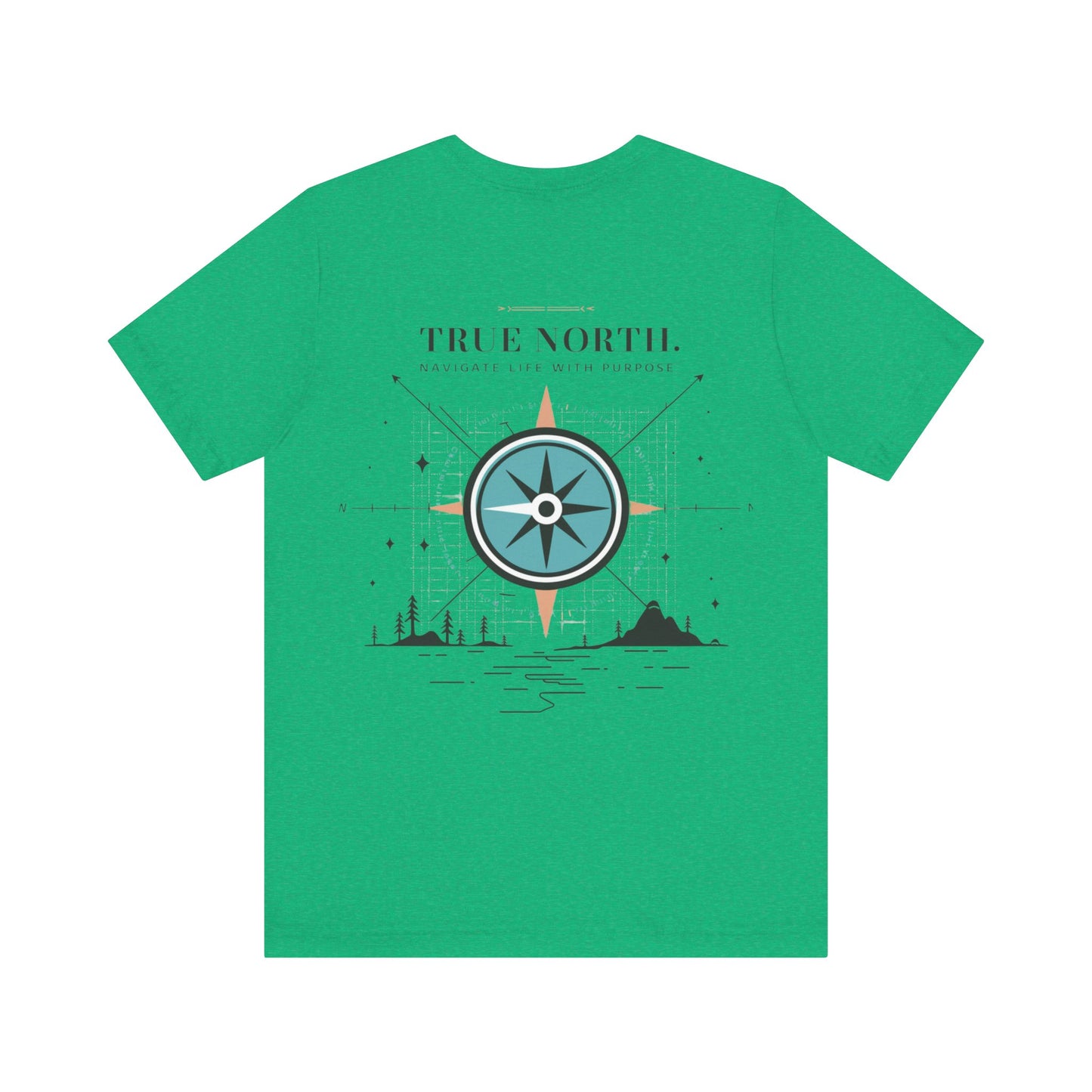 Navigate Life with Purpose Compass Tee