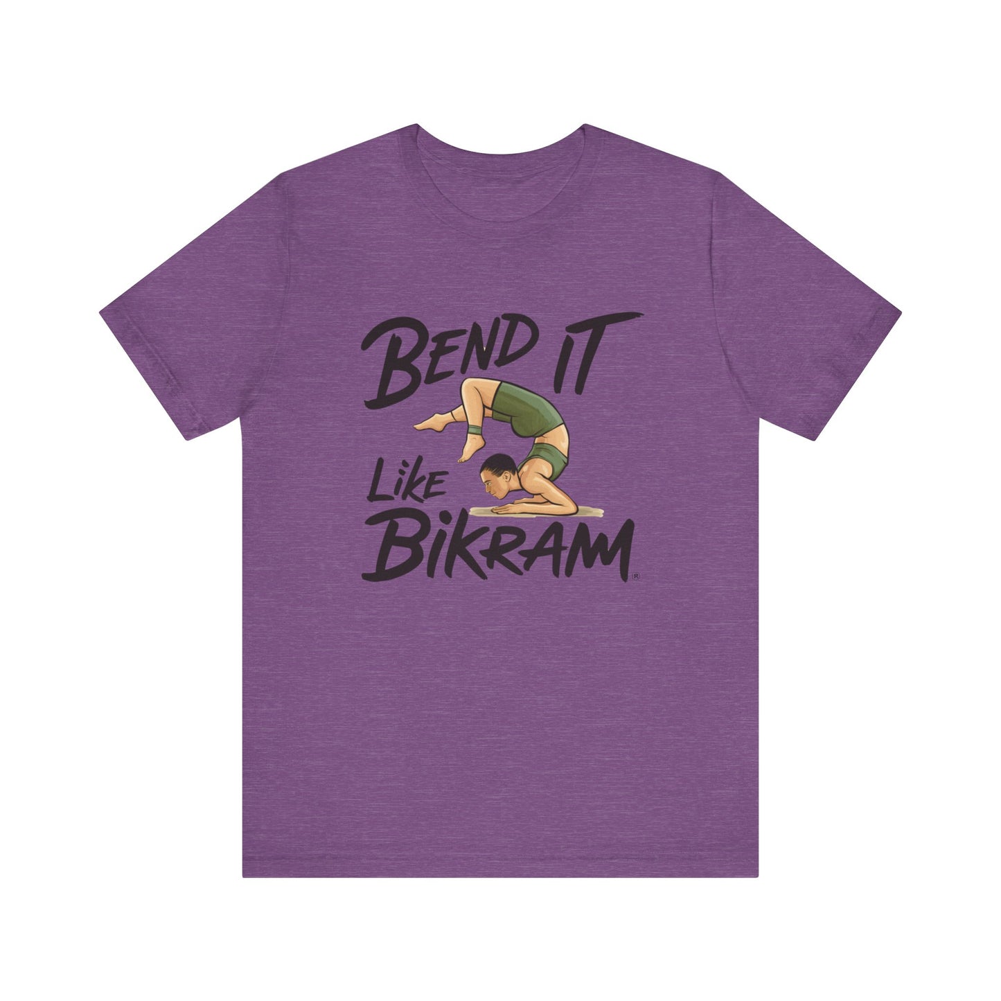 Yoga Tee Bend It Like Bikram