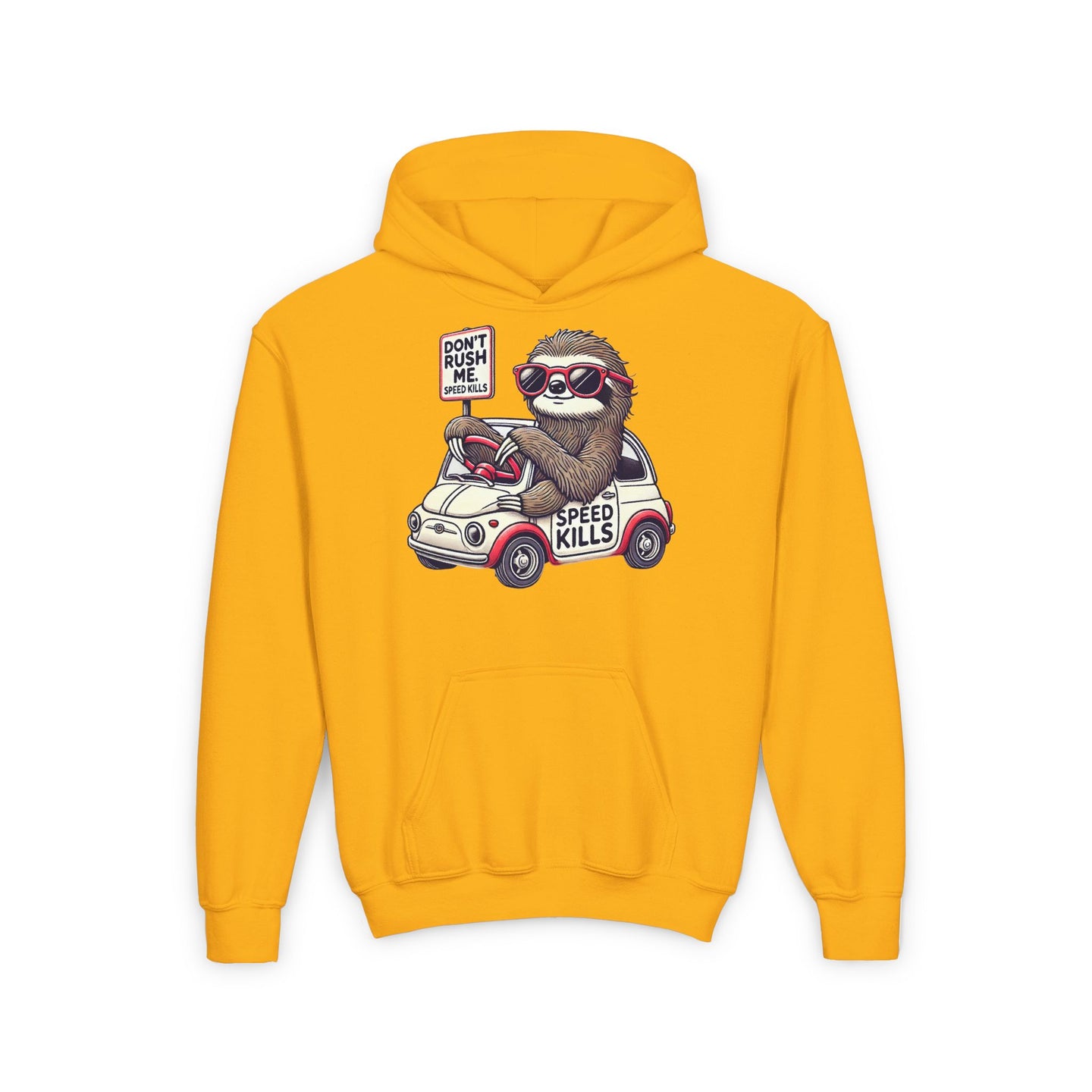 Sloth  kids Hooded Sweatshirt