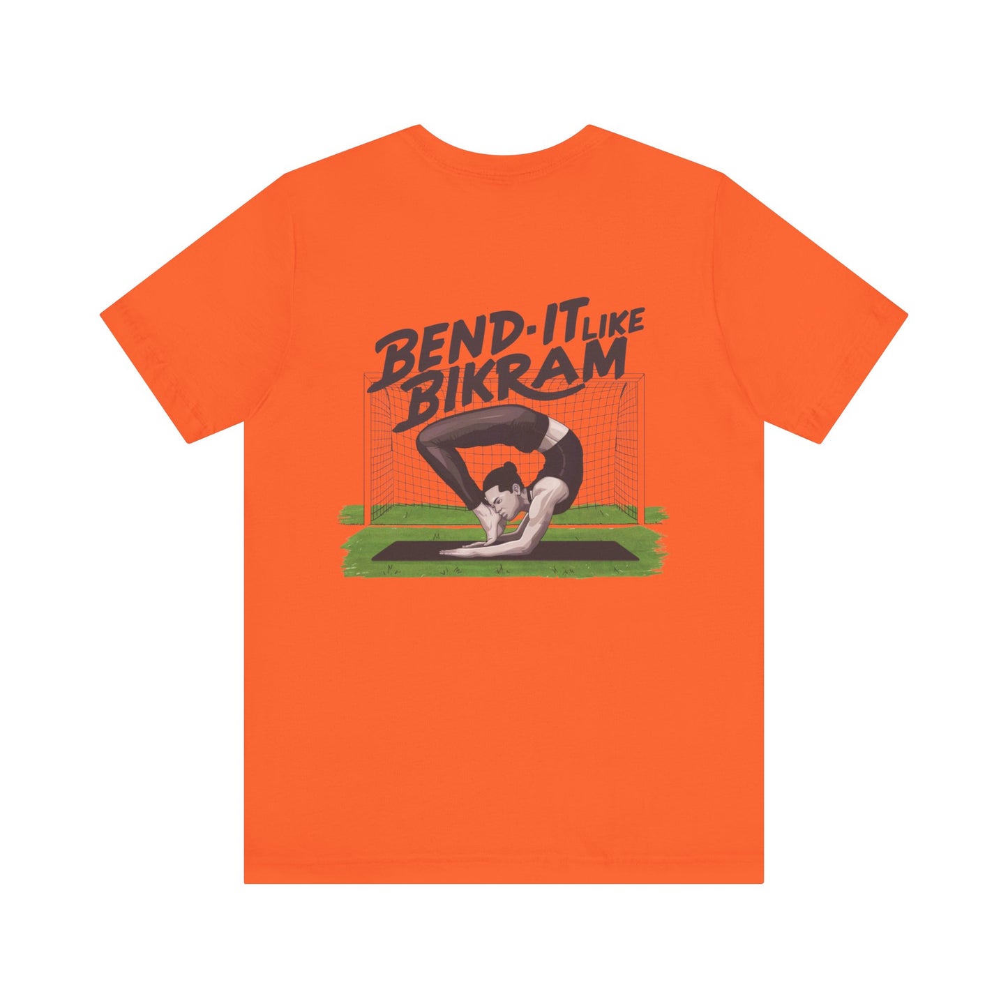 Yoga Tee "Bend It Like Bikram"