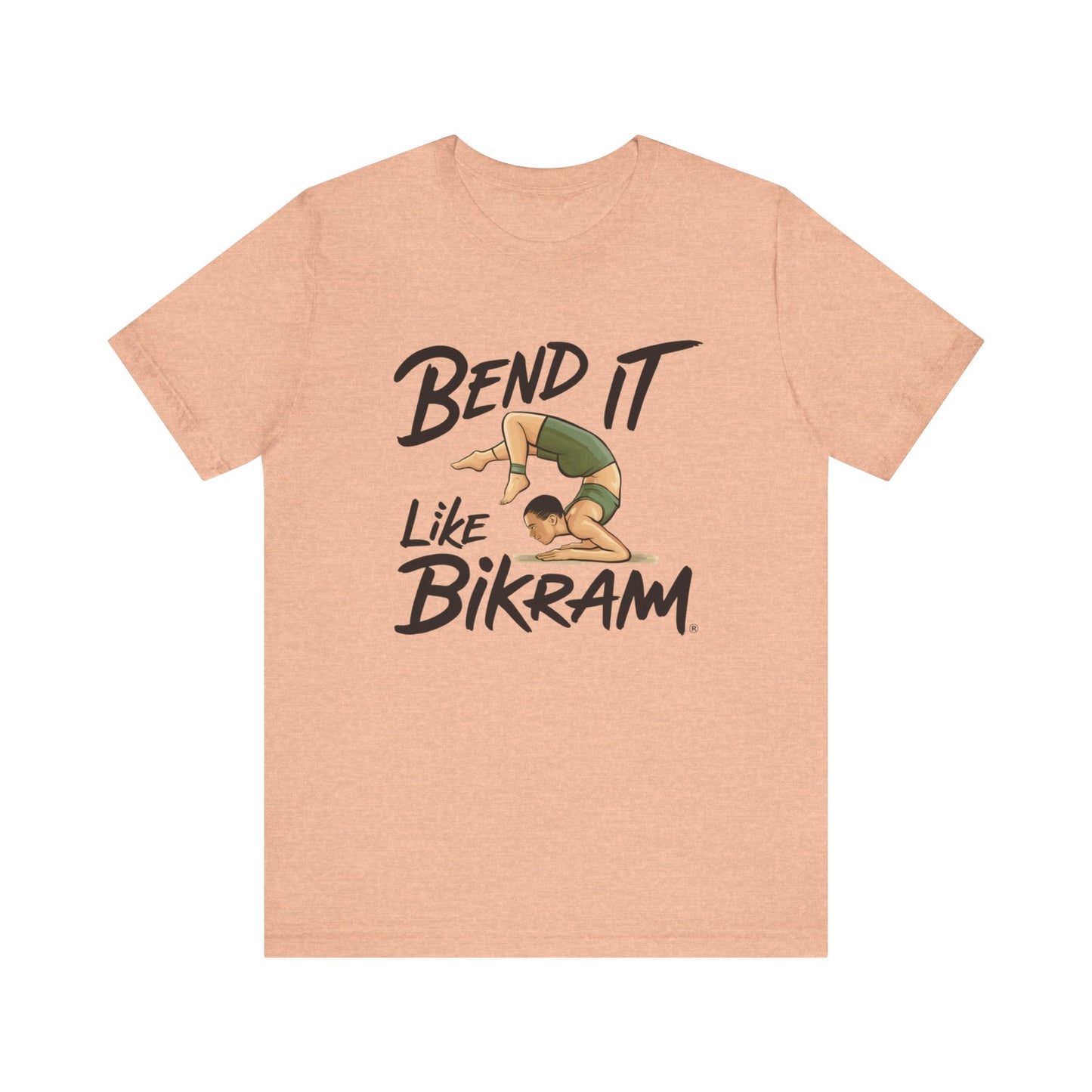 Yoga Tee Bend It Like Bikram