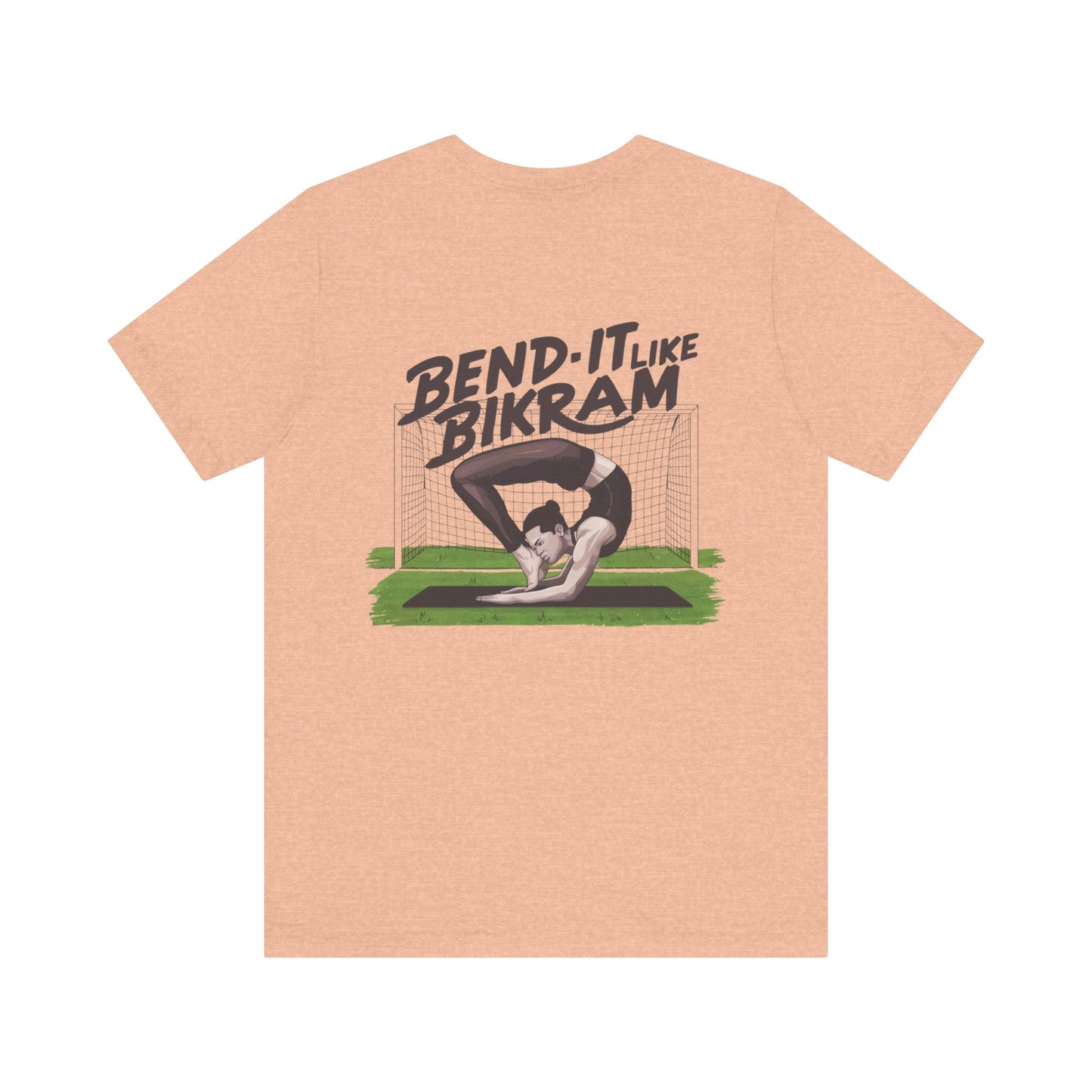 Yoga Tee "Bend It Like Bikram"
